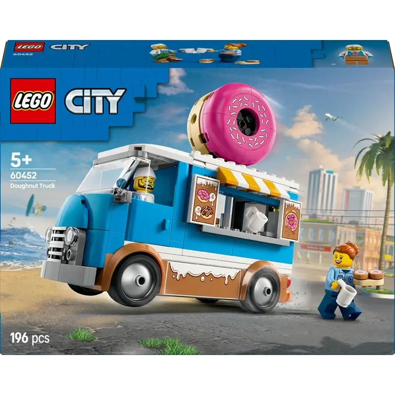 5702017812427 - 60452 City Donut Truck Konstruktionsspielzeug