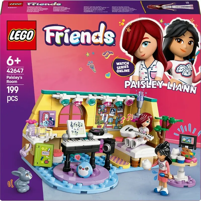 Konstruktionsspielzeug Paisleys Zimmer Lego Friends
