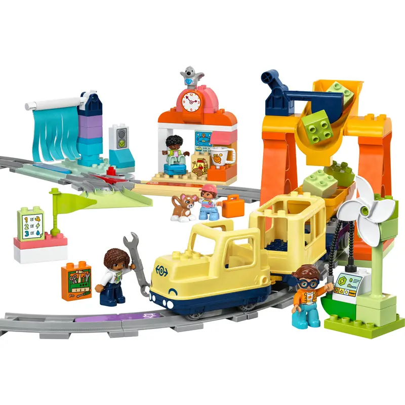 5702017583044 - 10428 DUPLO Town Große interaktive Eisenbahn Konstruktionsspielzeug