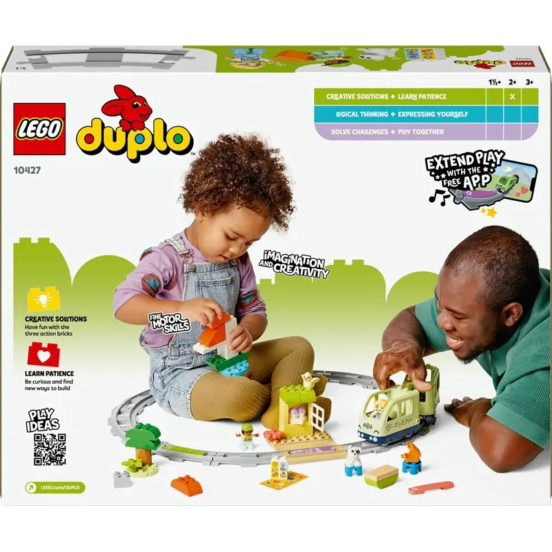 5702017583822 - 10427 DUPLO Town Interaktive Abenteuer-Eisenbahn Konstruktionsspielzeug
