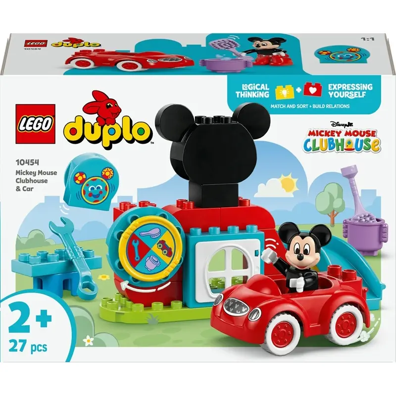 5702017816685 - 10454 DUPLO Disney Mickys Clubhaus und Auto Konstruktionsspielzeug