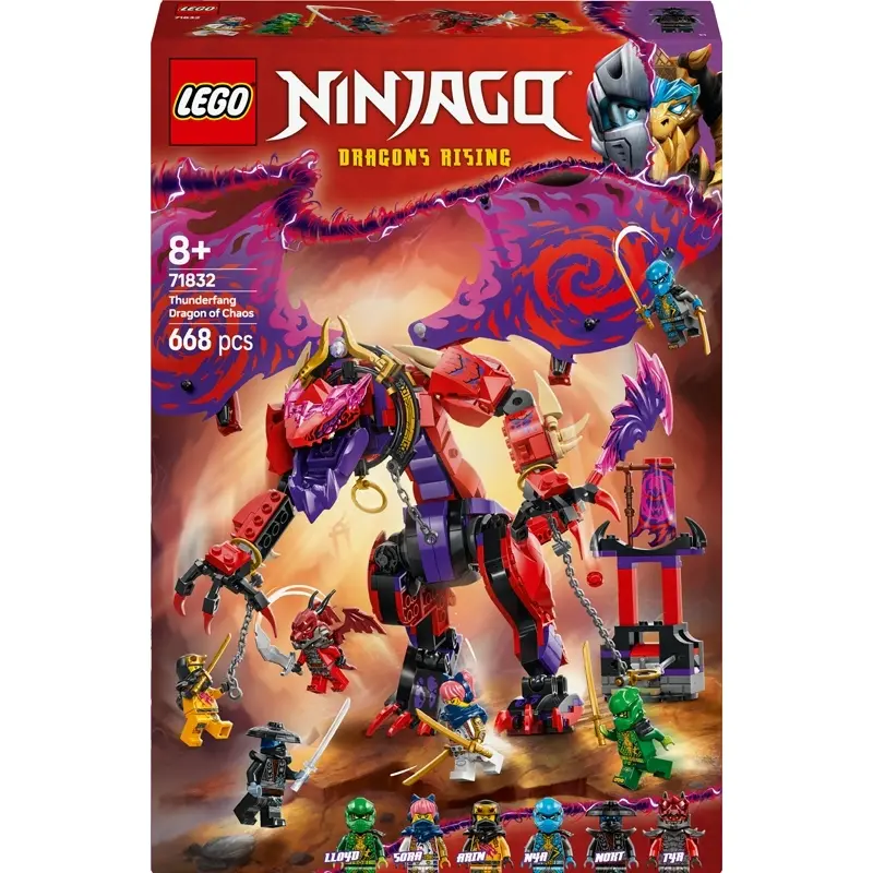 5702017815671 - 71832 Ninjago Chaosdrache Donnerzahn Konstruktionsspielzeug