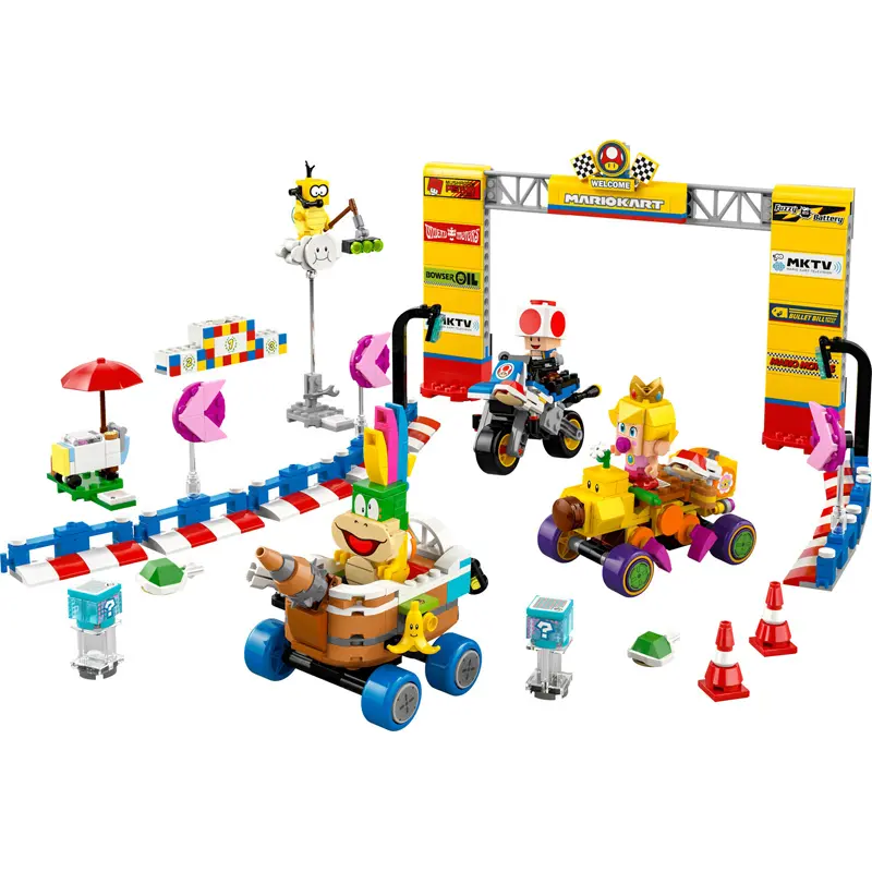 5702017816531 - 72036 Super Mario - Mario Kart Baby Peach & Grand Pix-Set Konstruktionsspielzeug