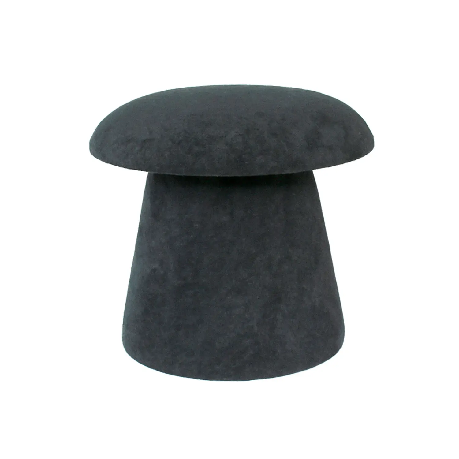 Leitmotiv Poef Mushroom - Zwart - 39.5x39.5x37cm - Scandinavisch