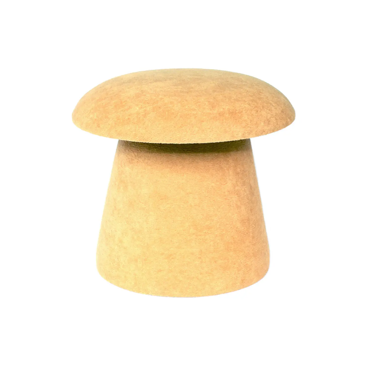 Leitmotiv Poef Mushroom - Geel - 39.5x39.5x37cm - Scandinavisch