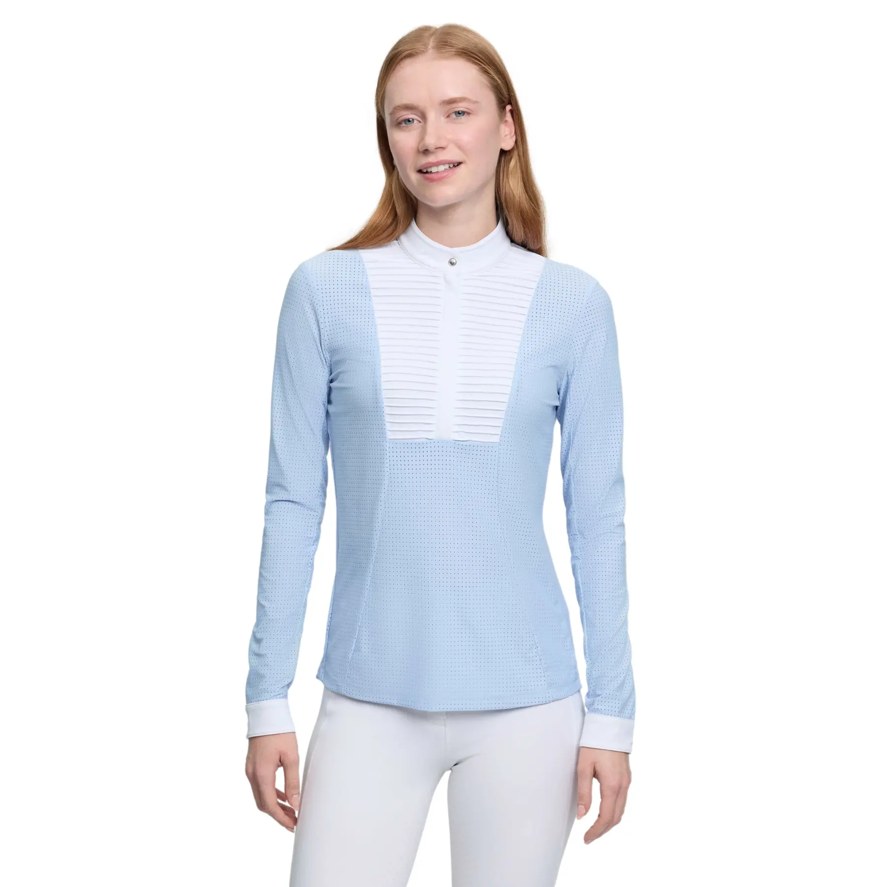 Polo de concours manches longues femme LeMieux Sophia