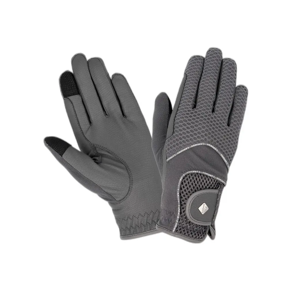 Lemieux Gris Riding Gloves 3D Mesh Riding