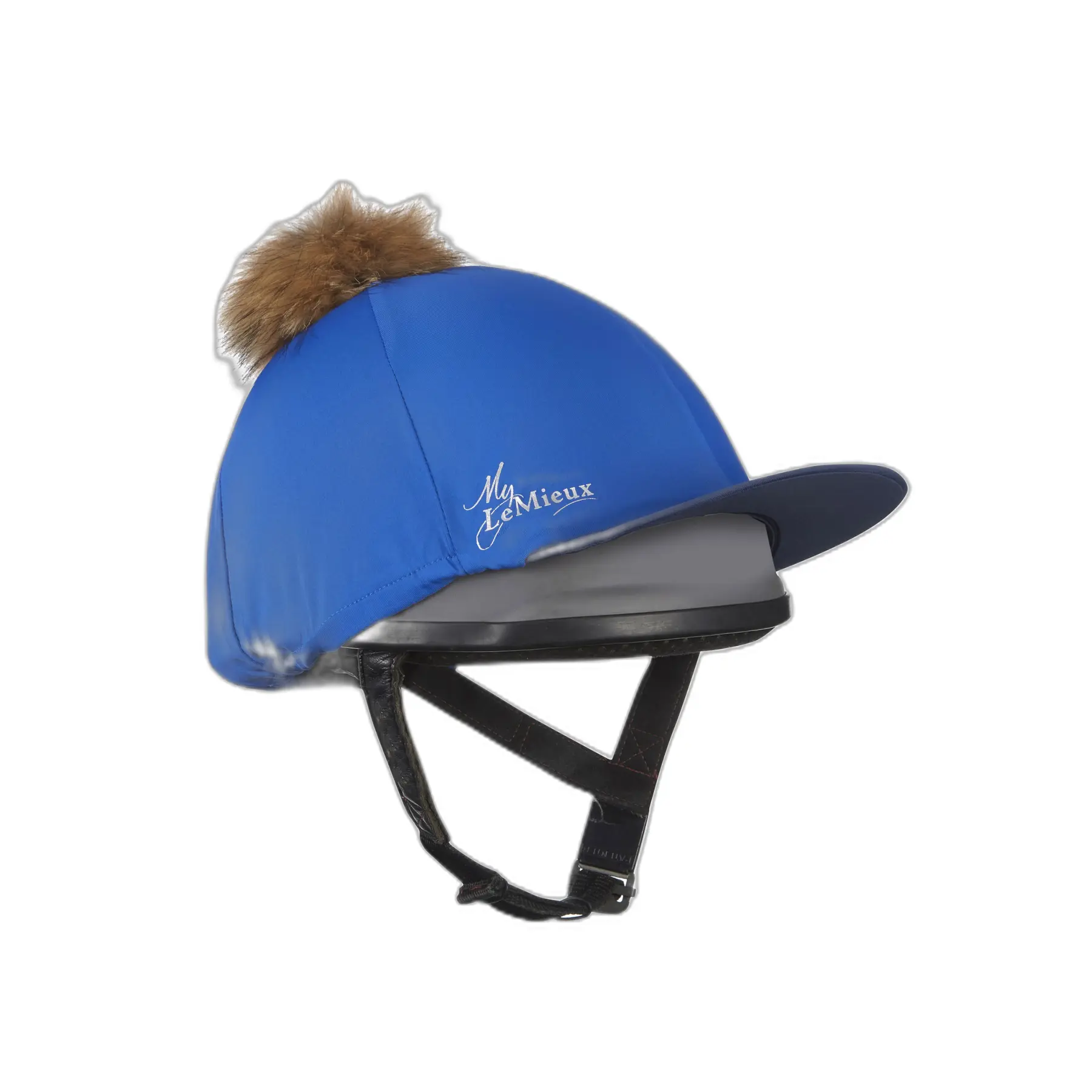 LeMieux Mini Double Pom Hat Silk - Alpine One Size