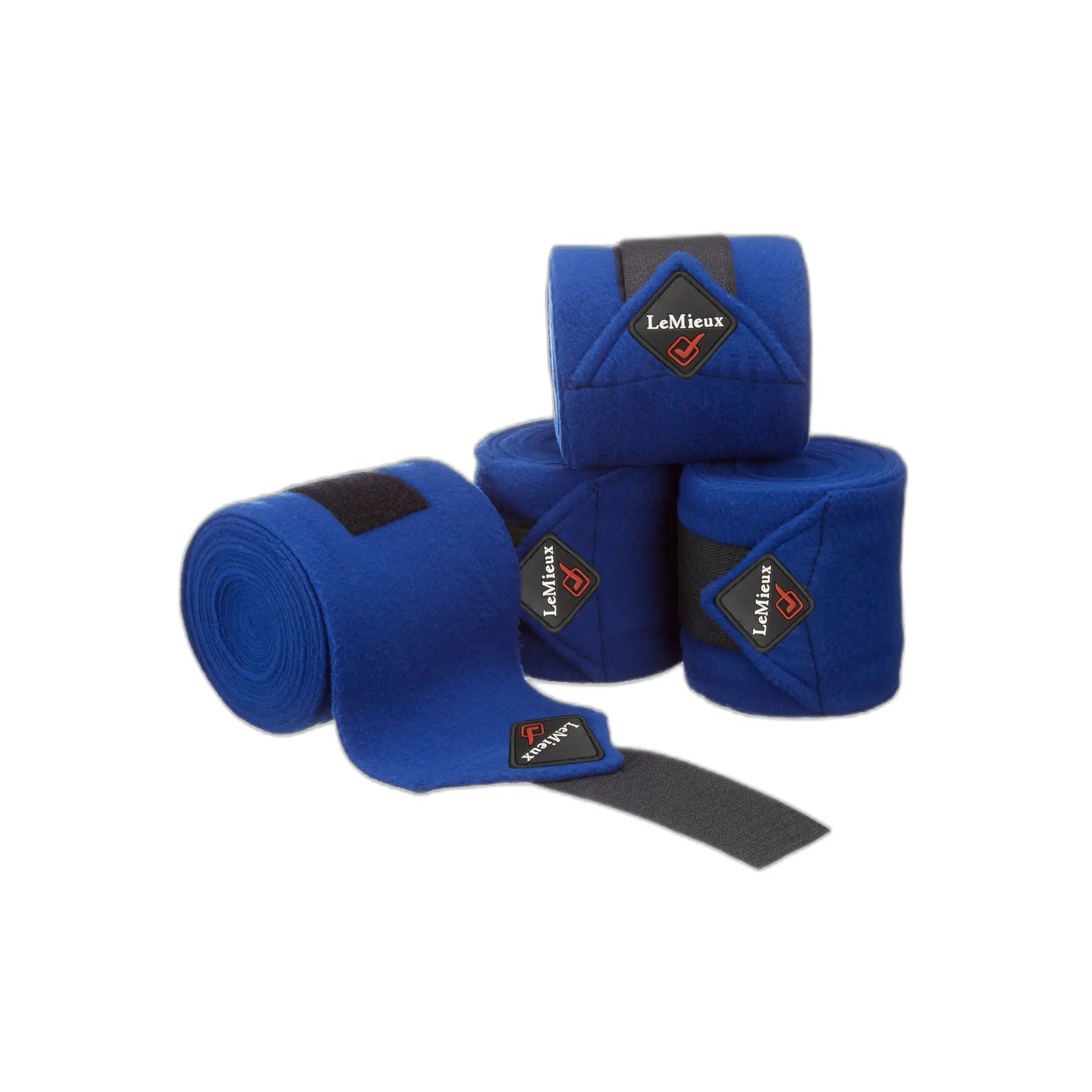 Lemieux Bleu Pack Of 4 Polo Shirt Bands For Horse Classic