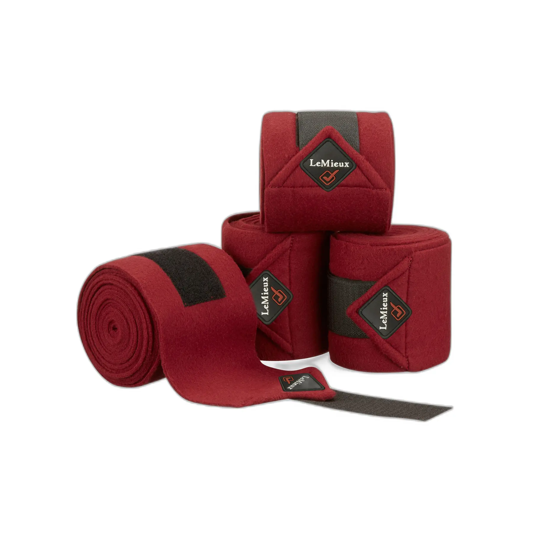 Lemieux Rouge Polo Wraps For Horse Classic