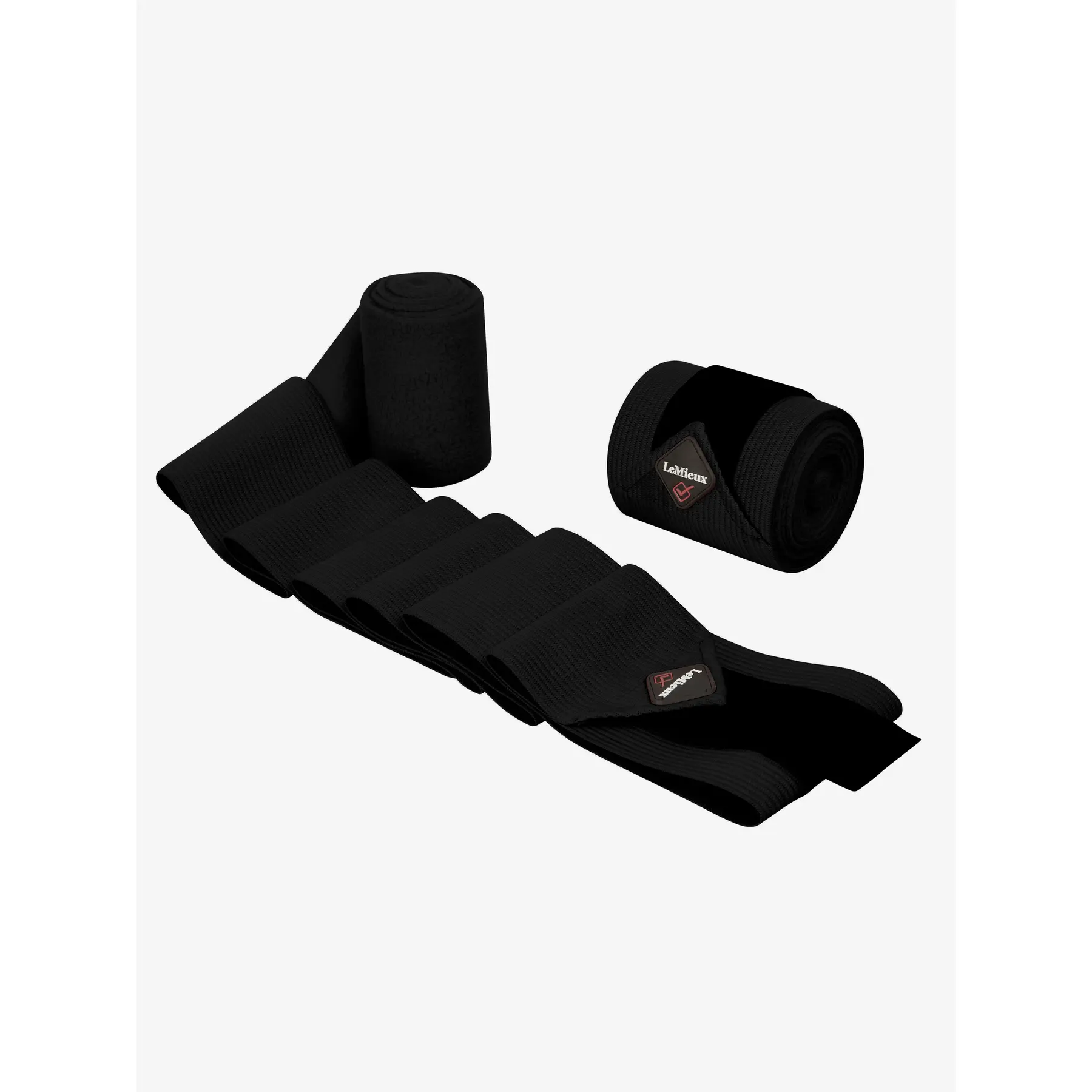 Lemieux Noir Horse Polo Shirt Bands Pair