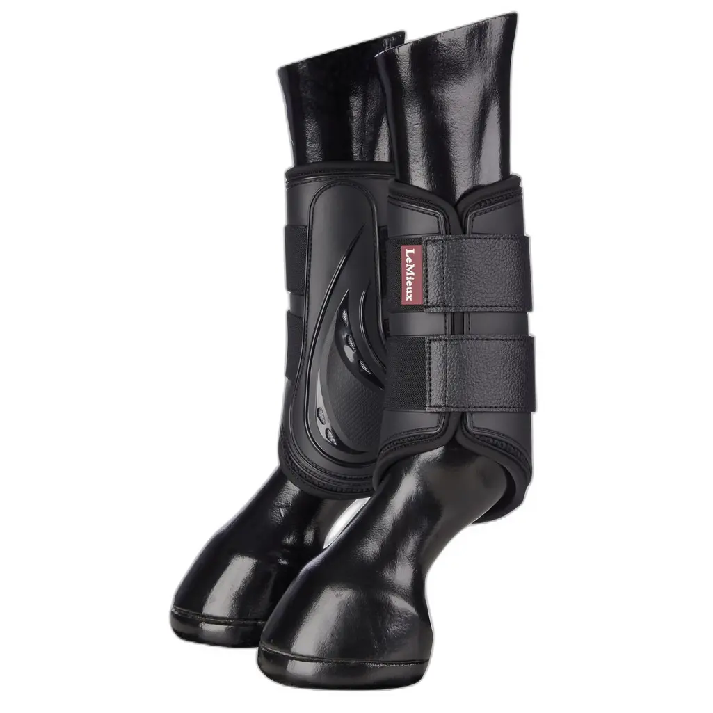 Lemieux Noir Hind Leg Gaiters For Horses Proshell