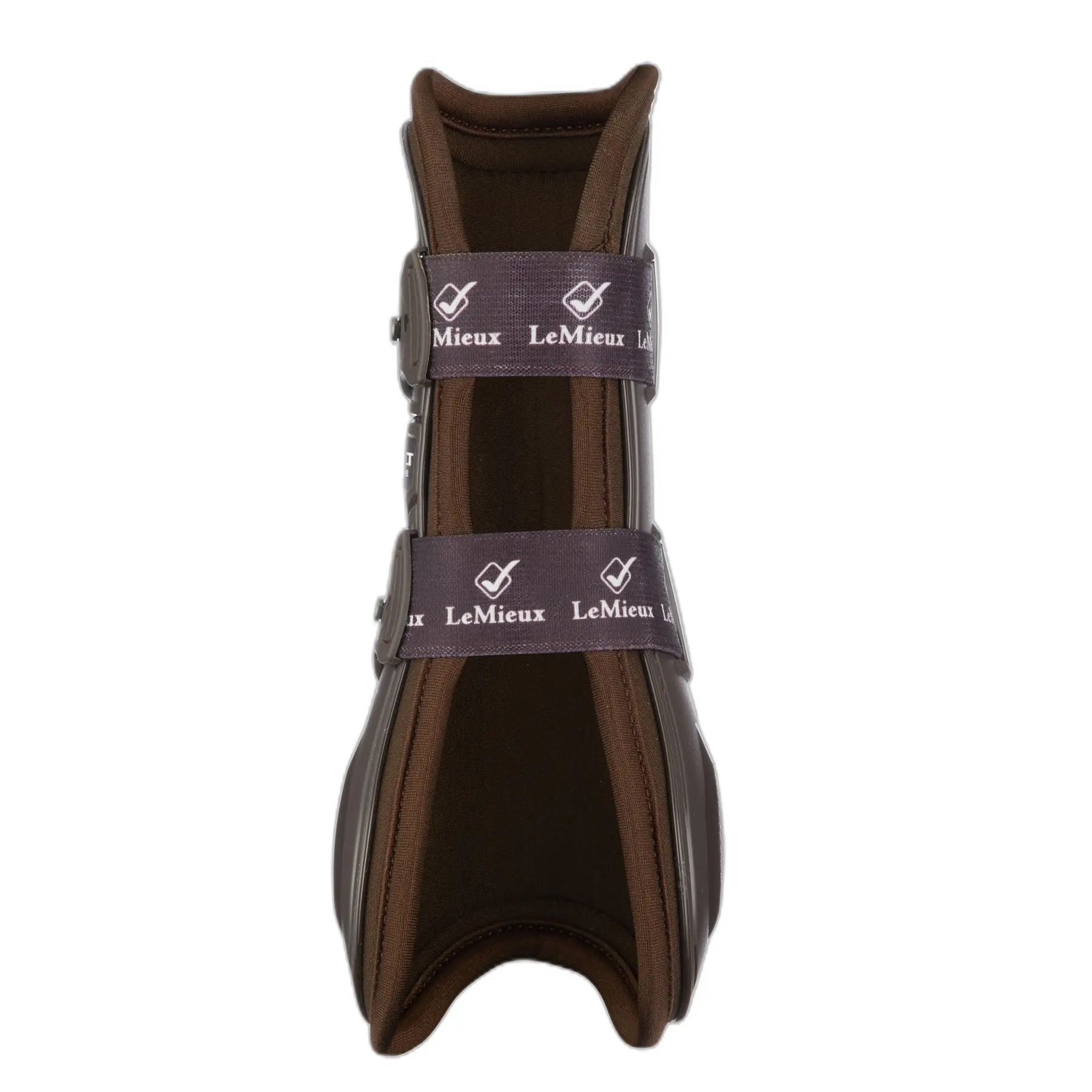 Lemieux Marron Open Front Gaiters For Horses Impact Responsive