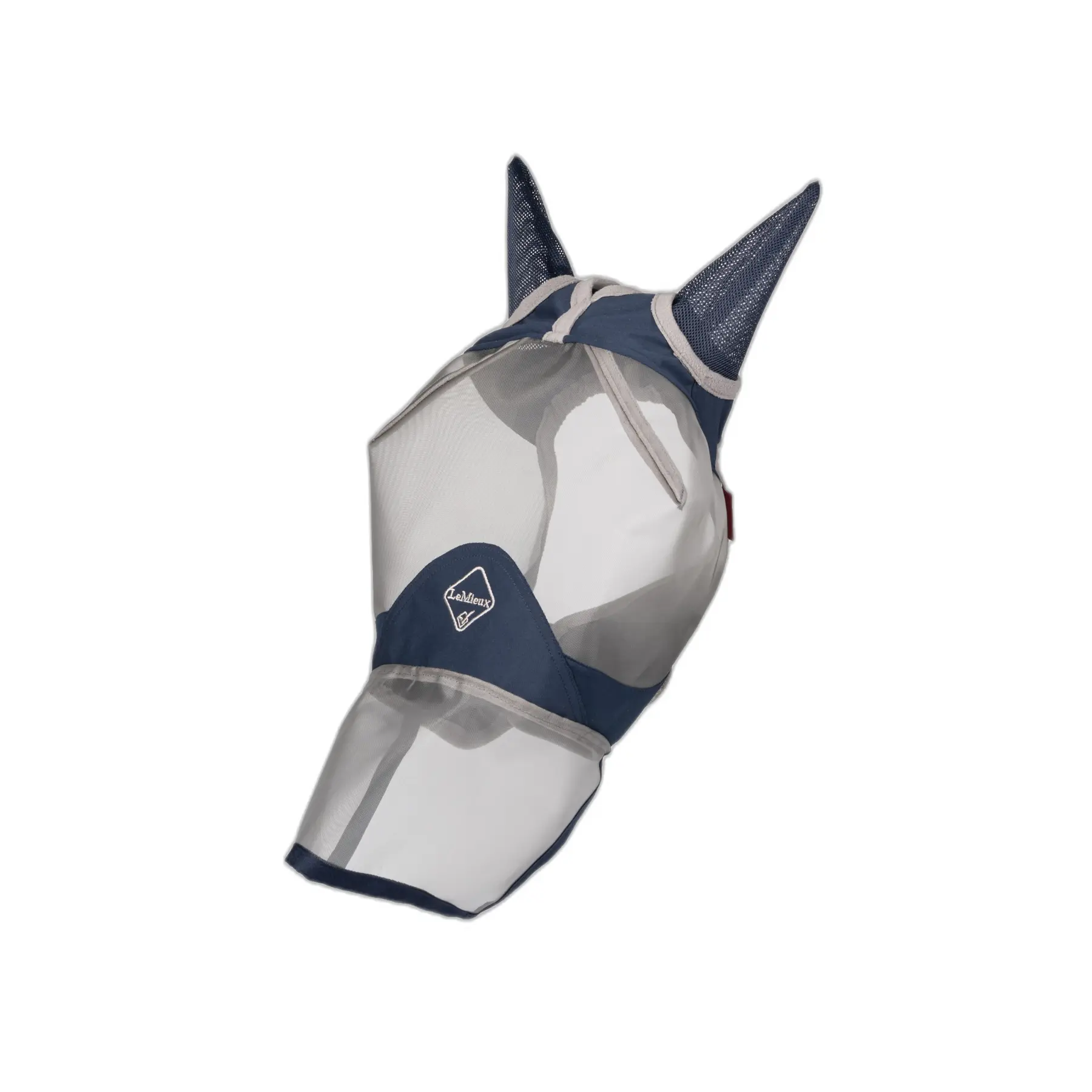Lemieux Bleu Anti-Fly Mask For Horse With Nose Guard