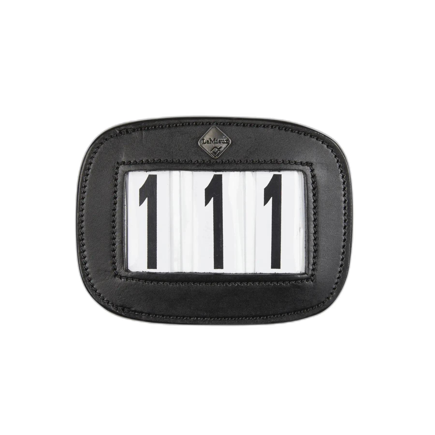 Lemieux Noir Number Holder For Saddle Horse