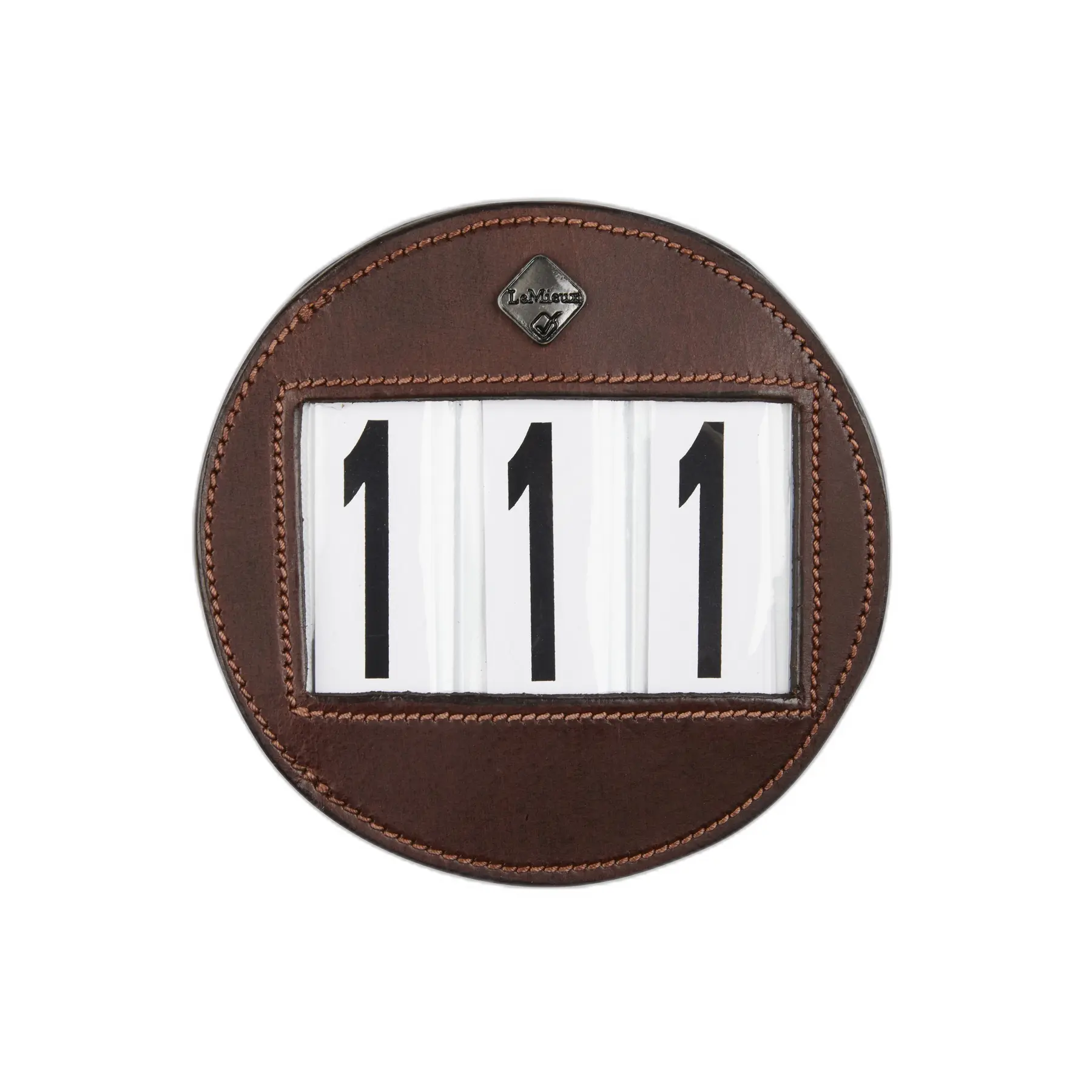 Lemieux Marron Horse Riding Number Holder