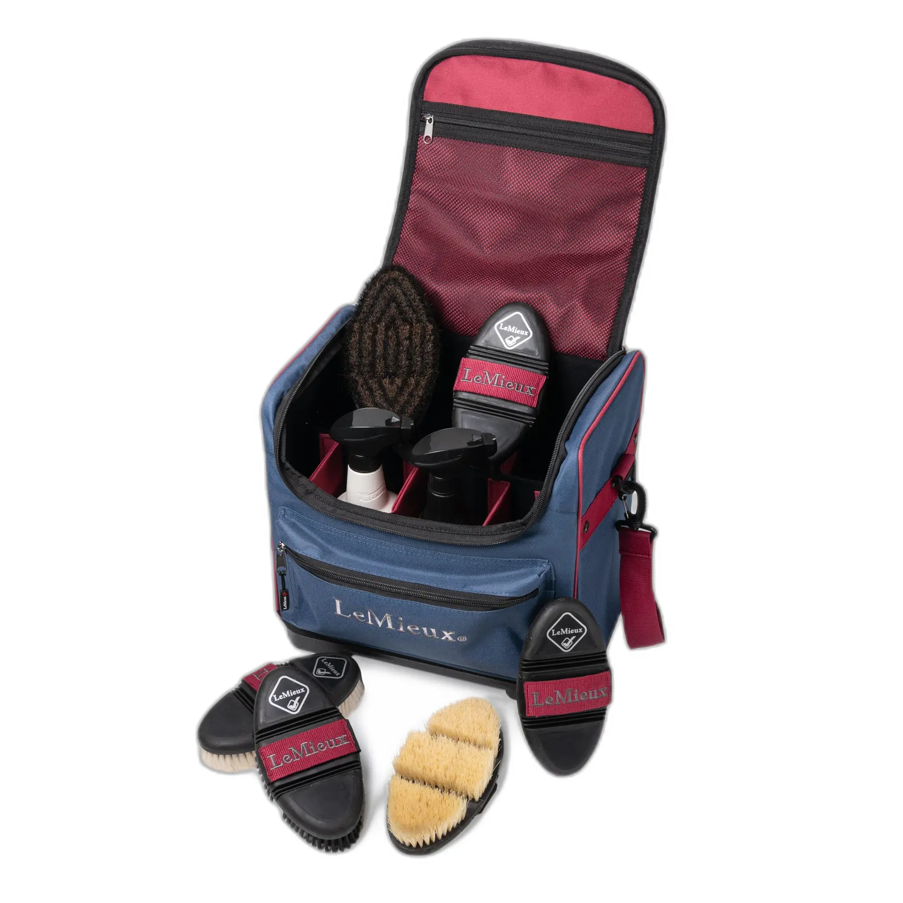 Sac De Toilettage Lemieux Prokit Lite – Bordeaux, Pratique Et élégant Pour Le Soin De Votre Cheval