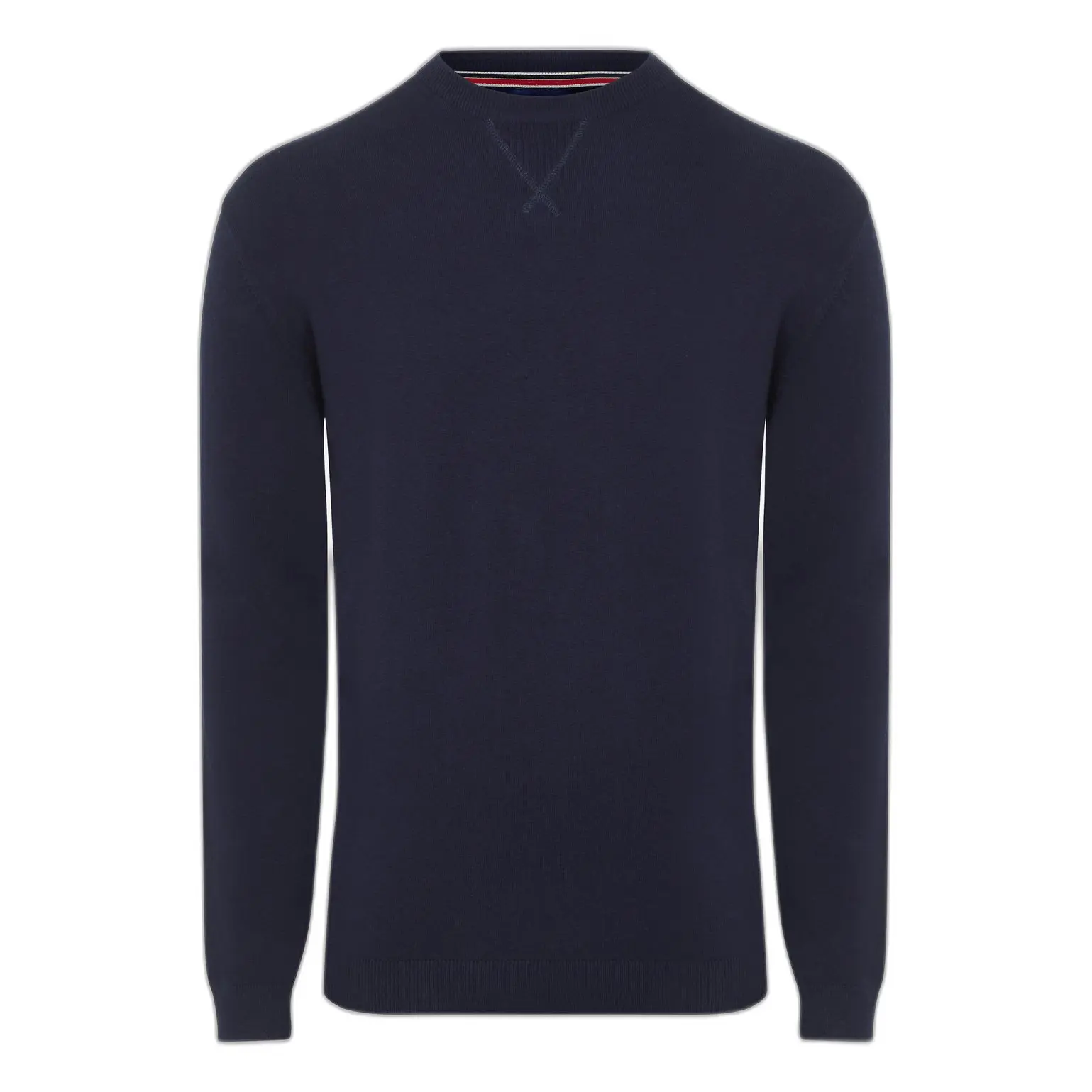 Lemieux Men's Bleu Round Neck Sweater