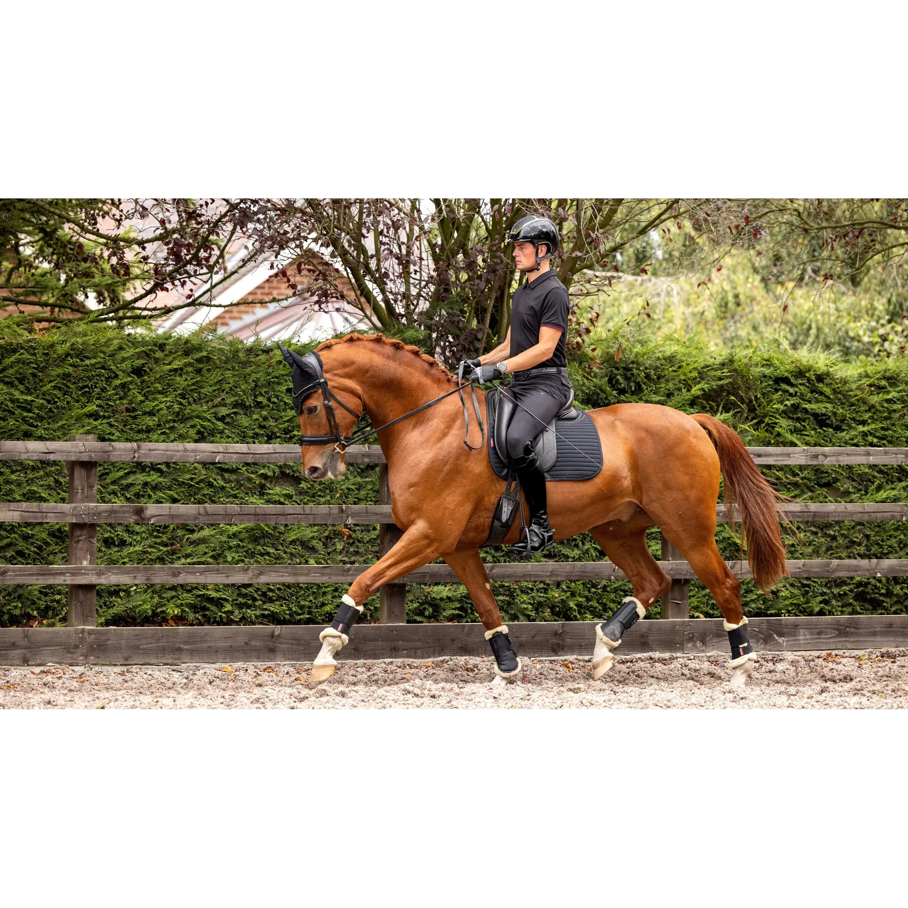 Rutschfeste Dressur Schabracke LeMieux Soft Shell