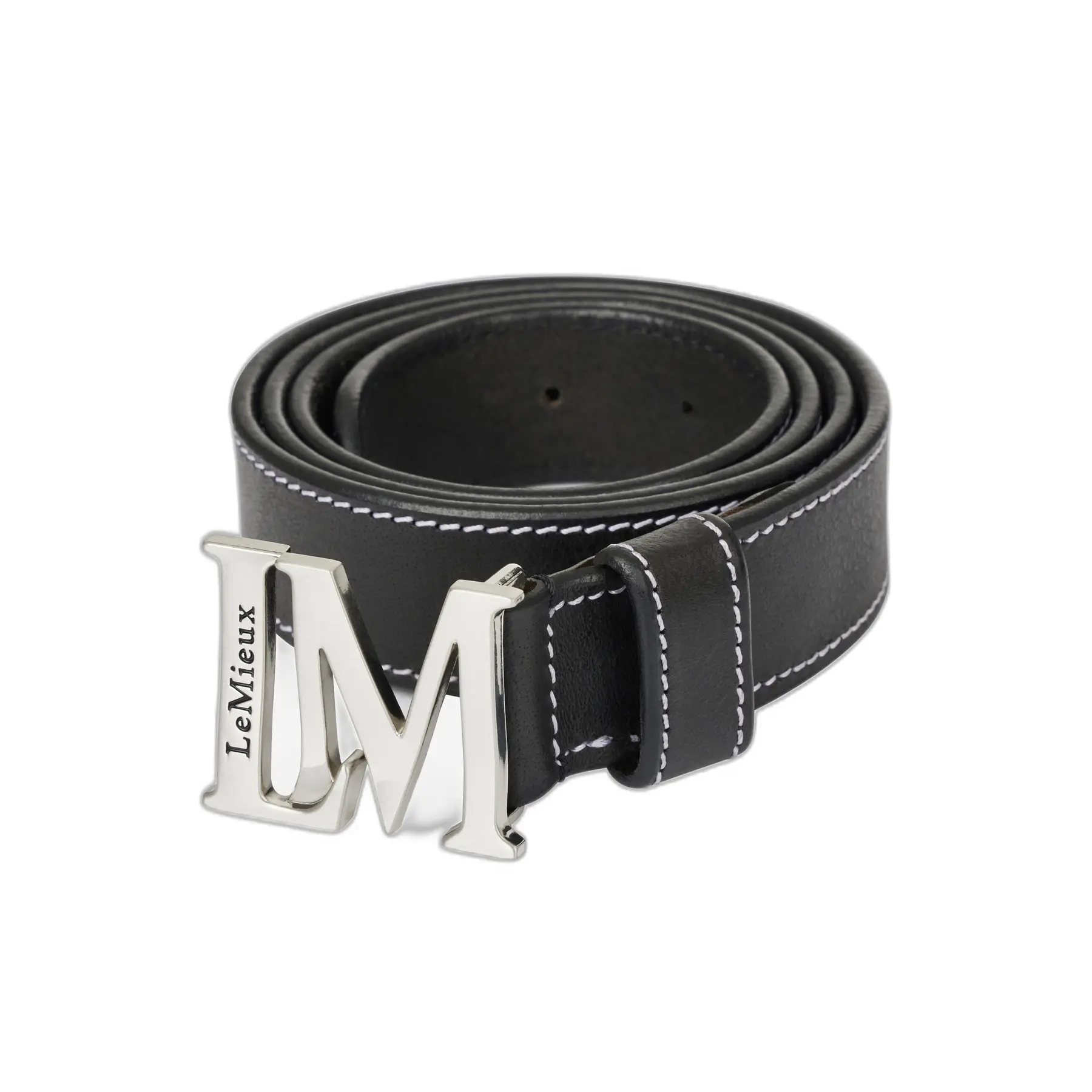 Lemieux Women's Noir Belt Monogramme
