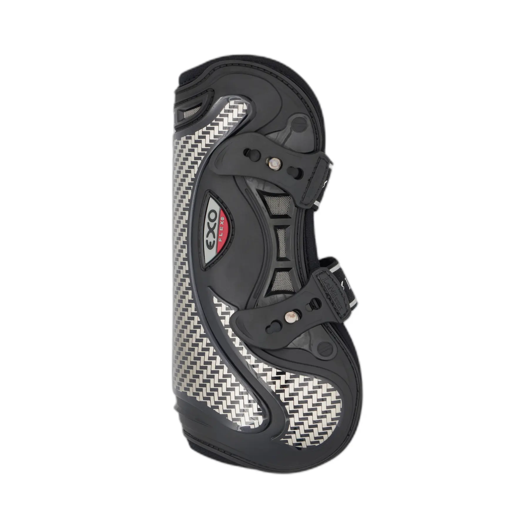 Lemieux Noir Open Front Gaiters For Horses Exo Flex