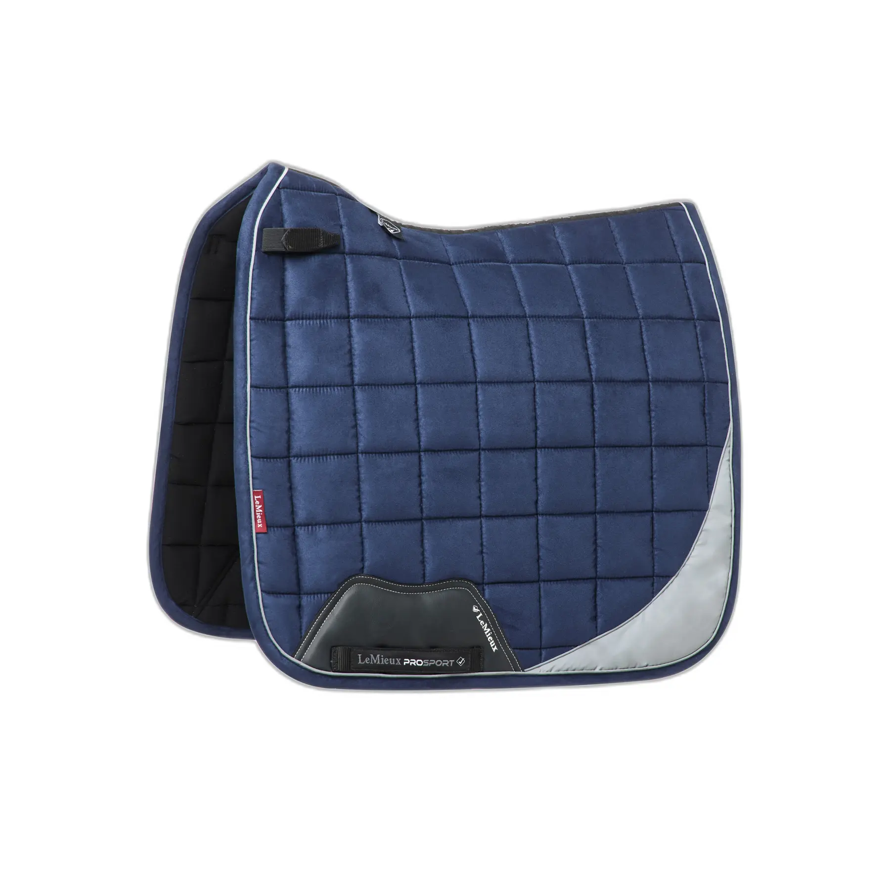 Tapis de dressage pour cheval en suède LeMieux Reflective
