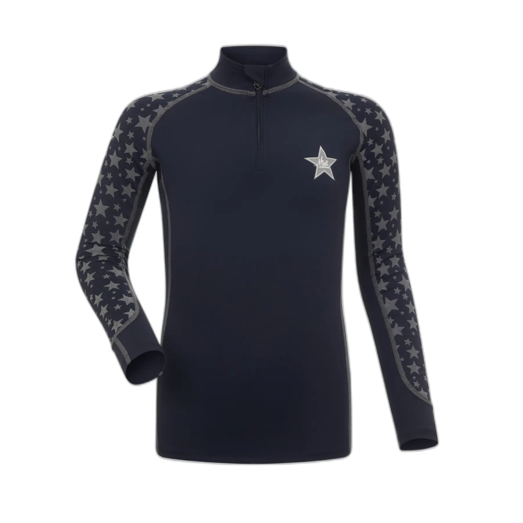 Lemieux Girls Bleu ' Technical Polo Shirt Reflective