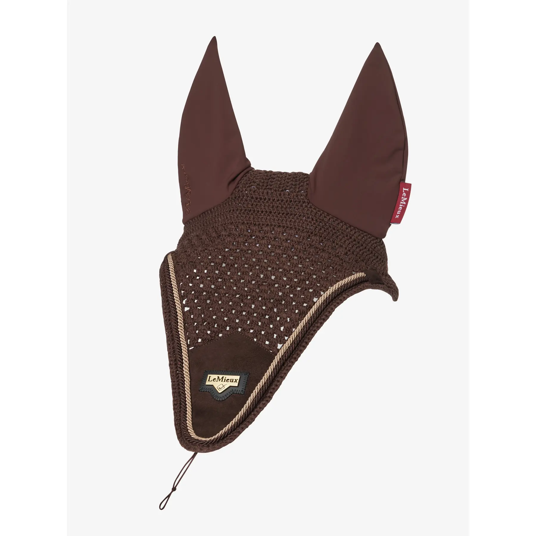 Lemieux Marron Fly Veil For Horses Puissance