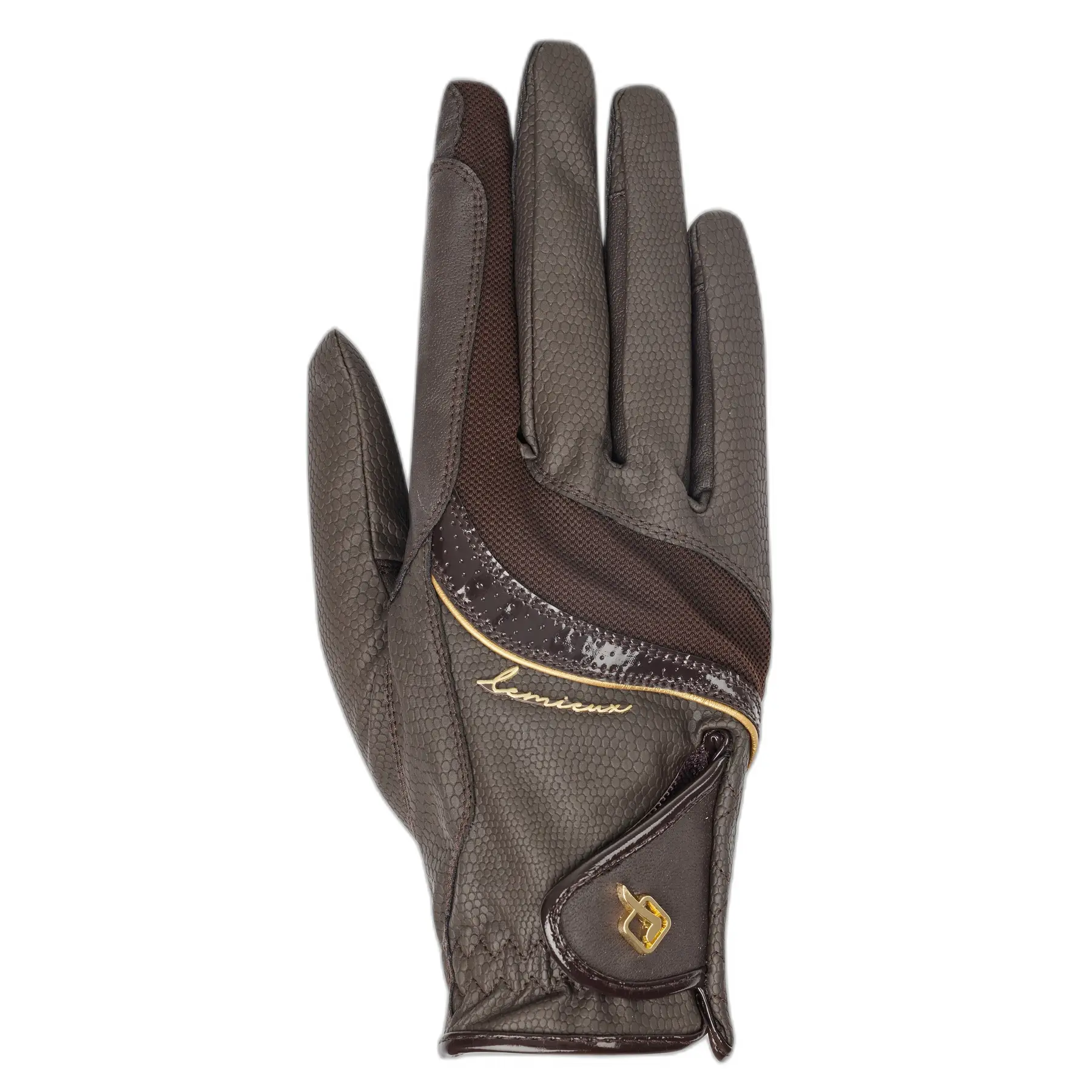 Lemieux Marron Riding Gloves For Competition