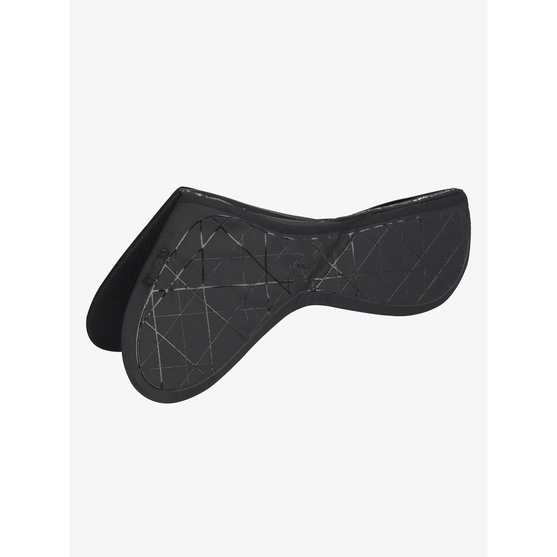 Lemieux Noir Euro Jump Half-Cushion Saddle Pad Matrix