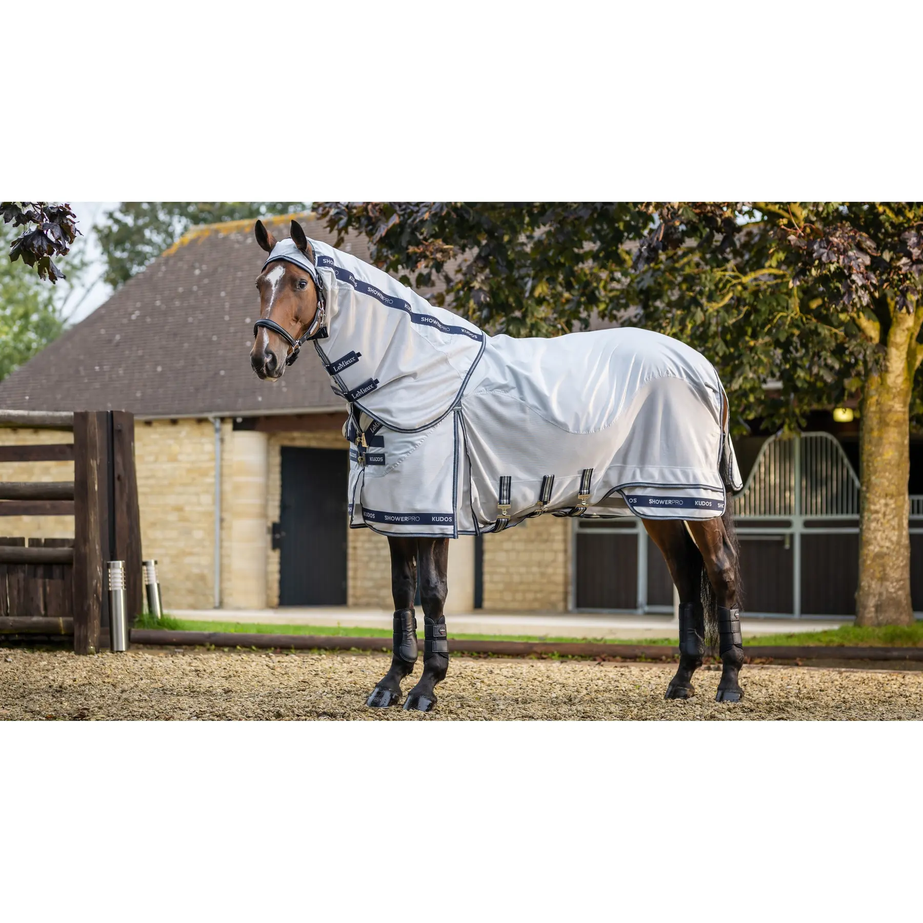 Meilleurs prix pour Couverture anti-mouches pour cheval LeMieux Kudos Shower Pro 0g