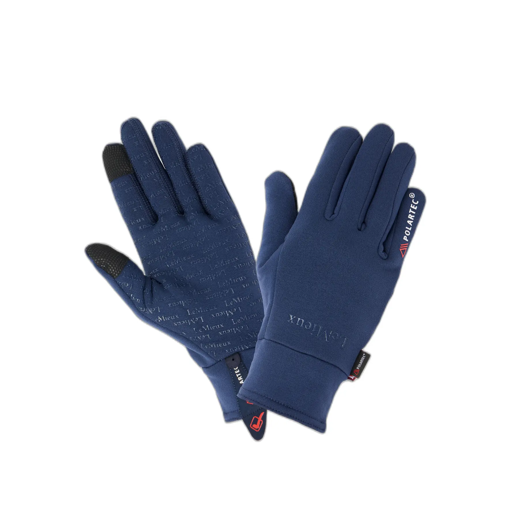 Lemieux Bleu Riding Gloves Polartec