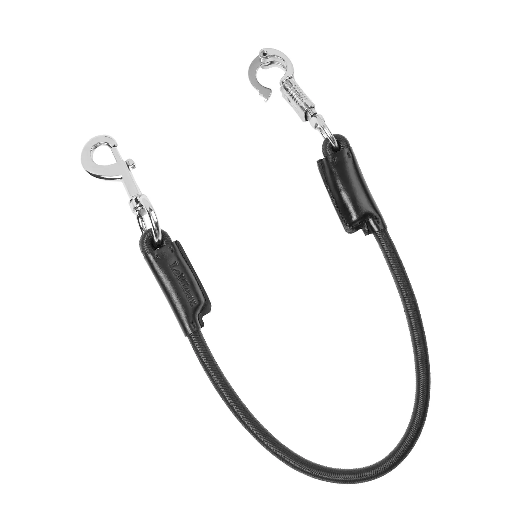 Lemieux Noir Elastic Lanyard