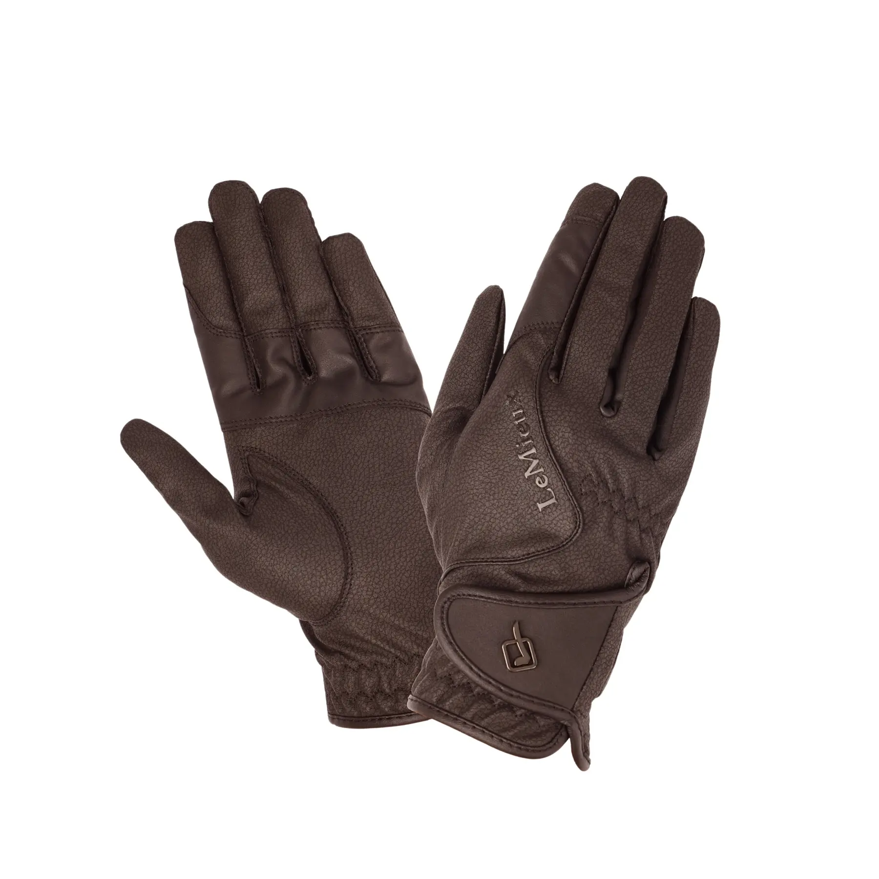 Lemieux Women's Marron Riding Gloves For Close Contact