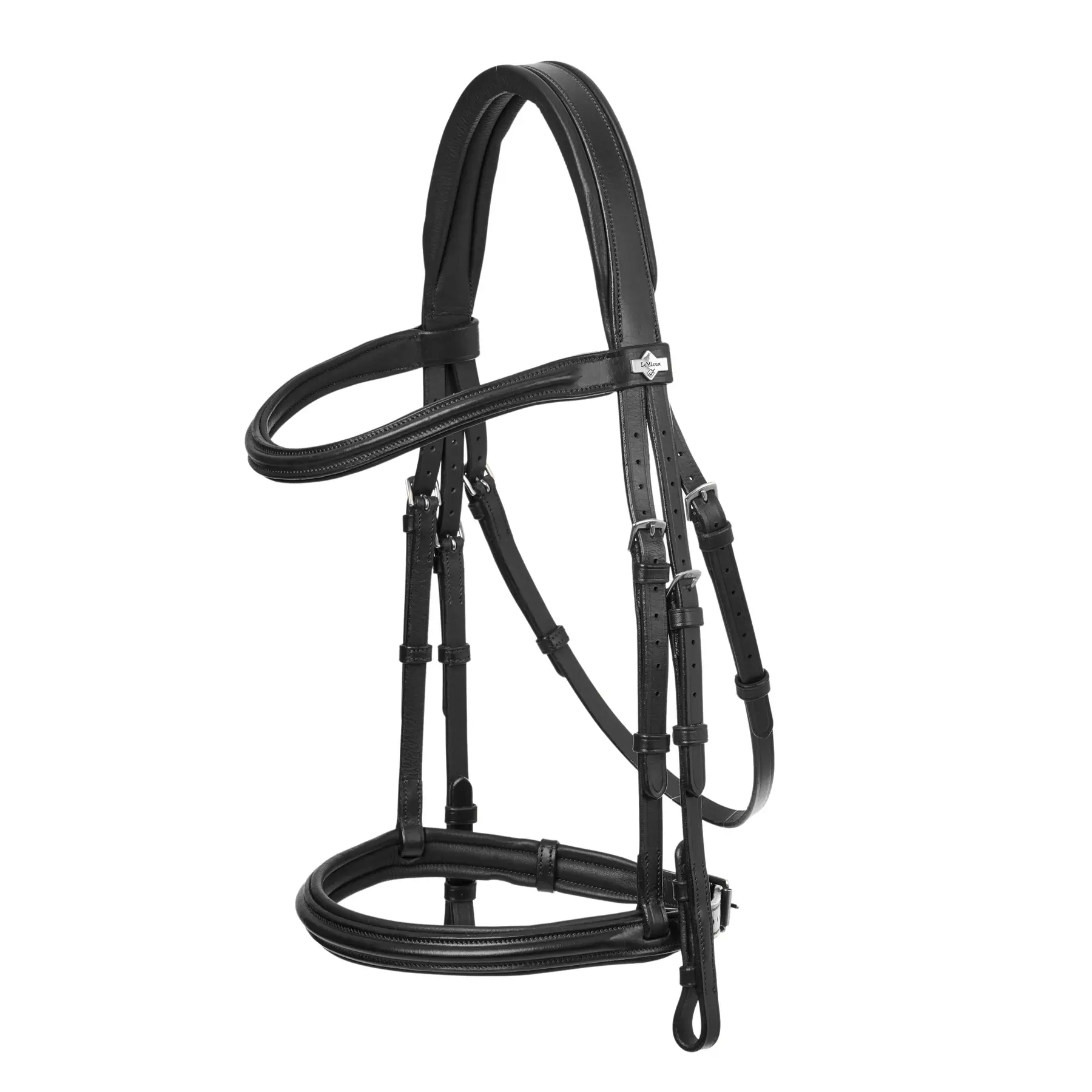 Lemieux Noir Bridles Arika Cavesson