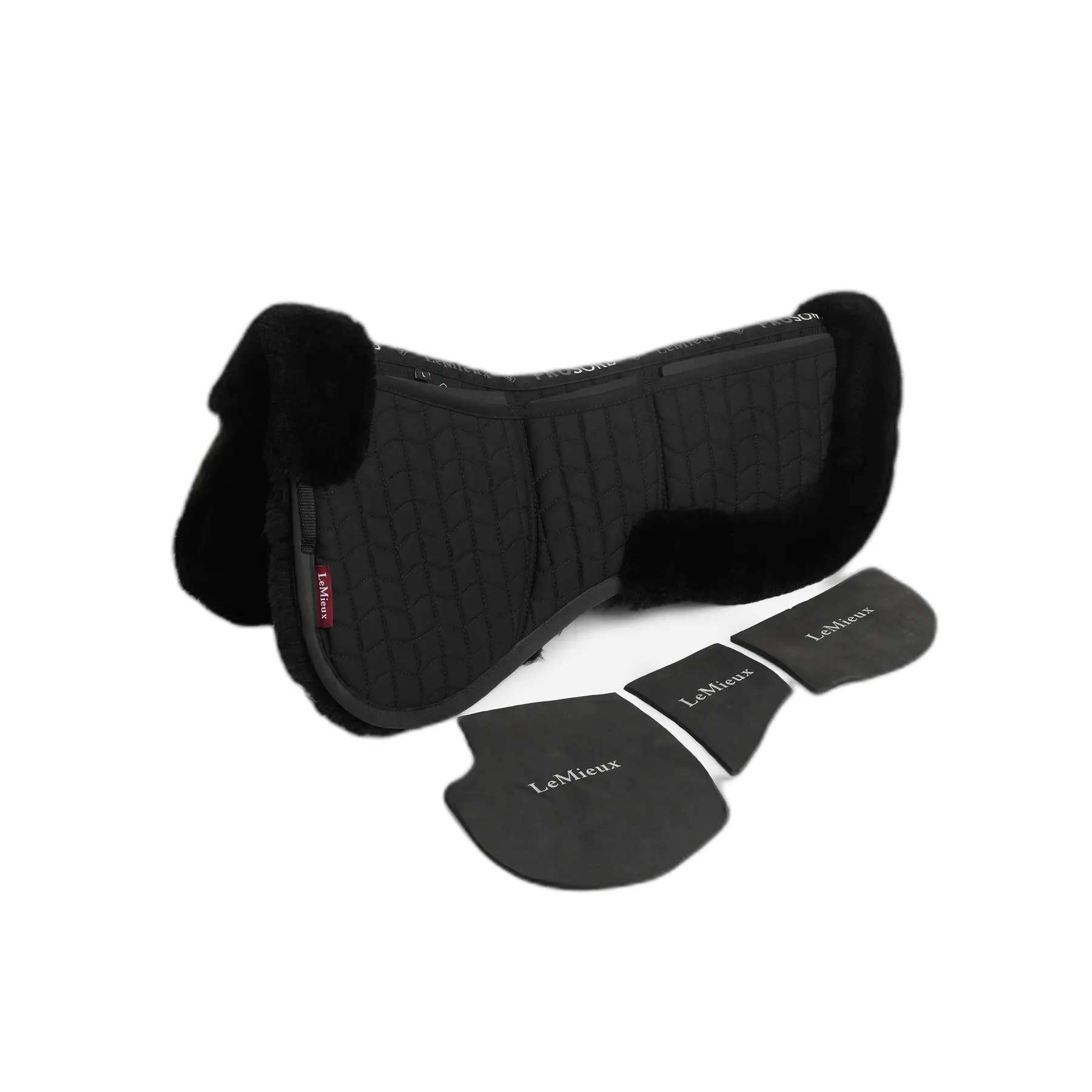 Lemieux Noir Saddle Pad Merino+ Prosorb 3