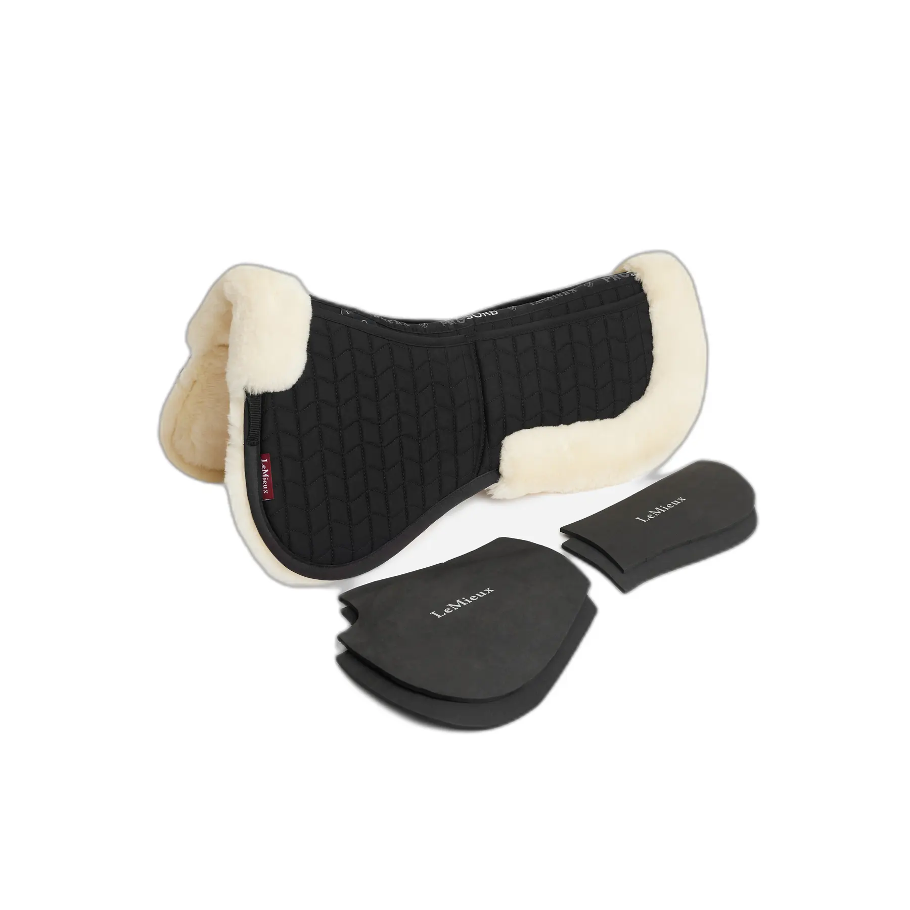 Lemieux Noir Saddle Pad Merino+ Prosorb 2