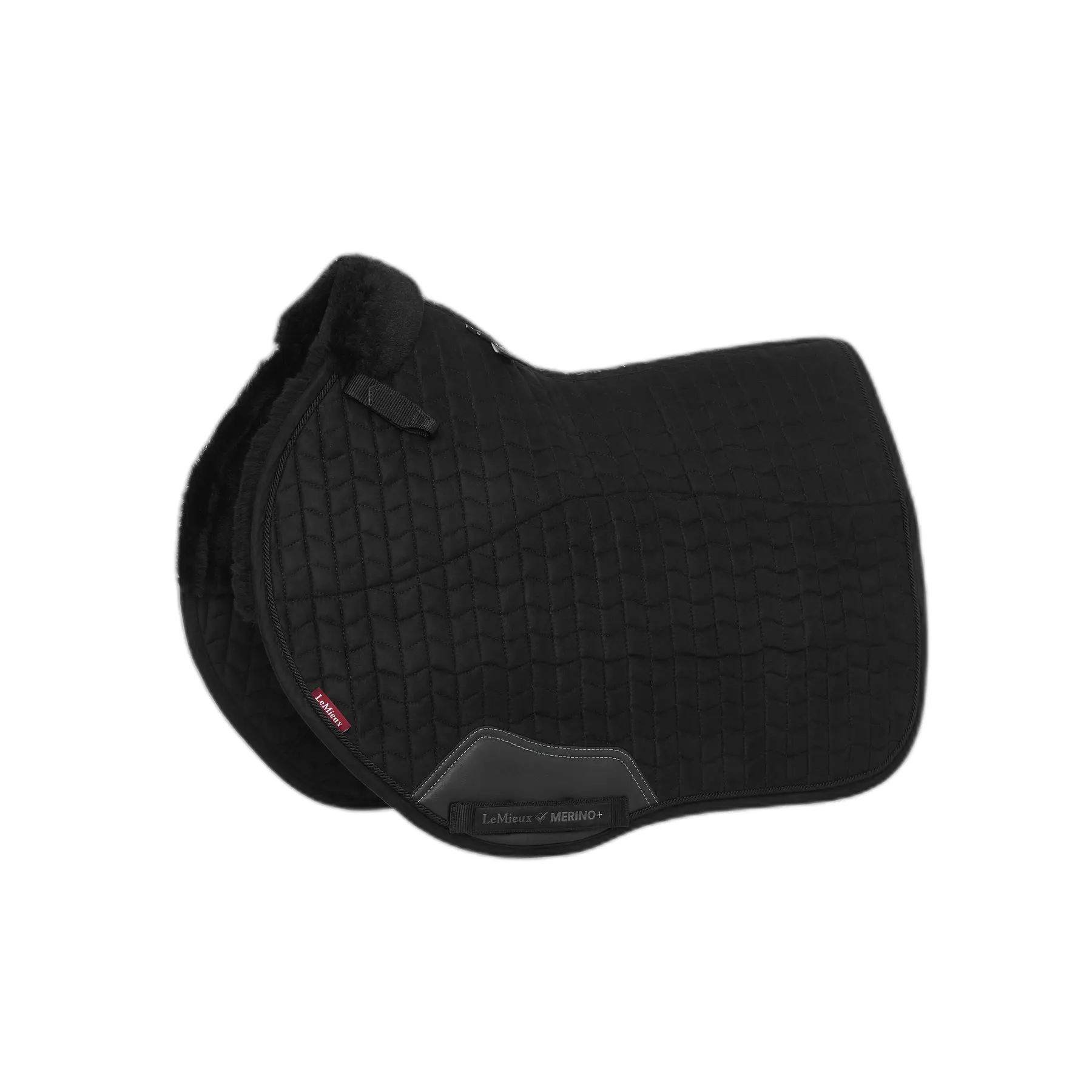 Lemieux Noir Saddle Pad For Horses Merino+ Eurojump Square