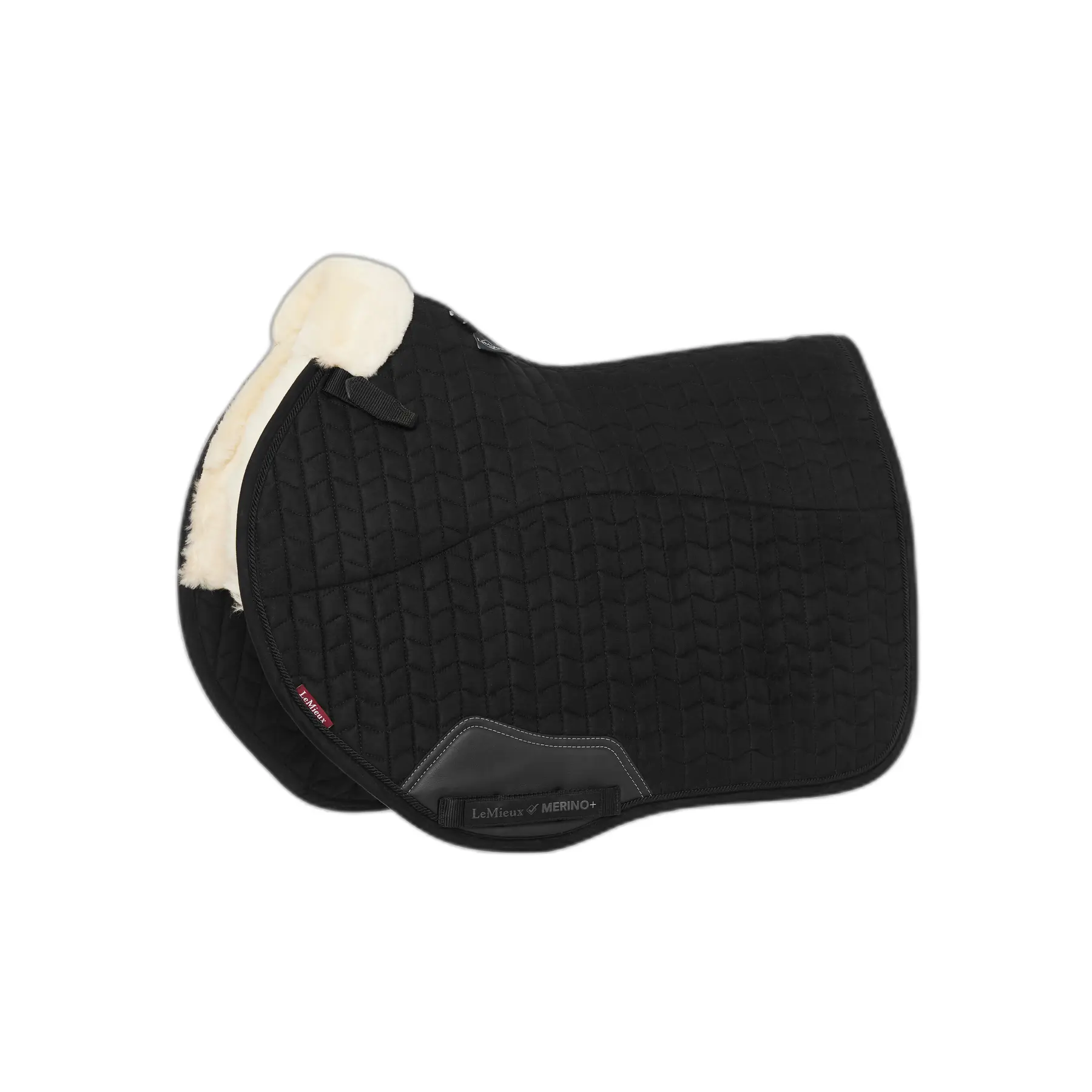 Lemieux Noir Saddle Pad For Horses Merino+ Eurojump Square