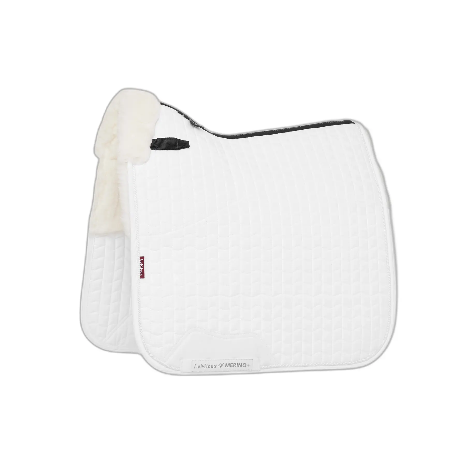 Lemieux Blanc Dressage Saddle Pad For Horses Merino+ Square