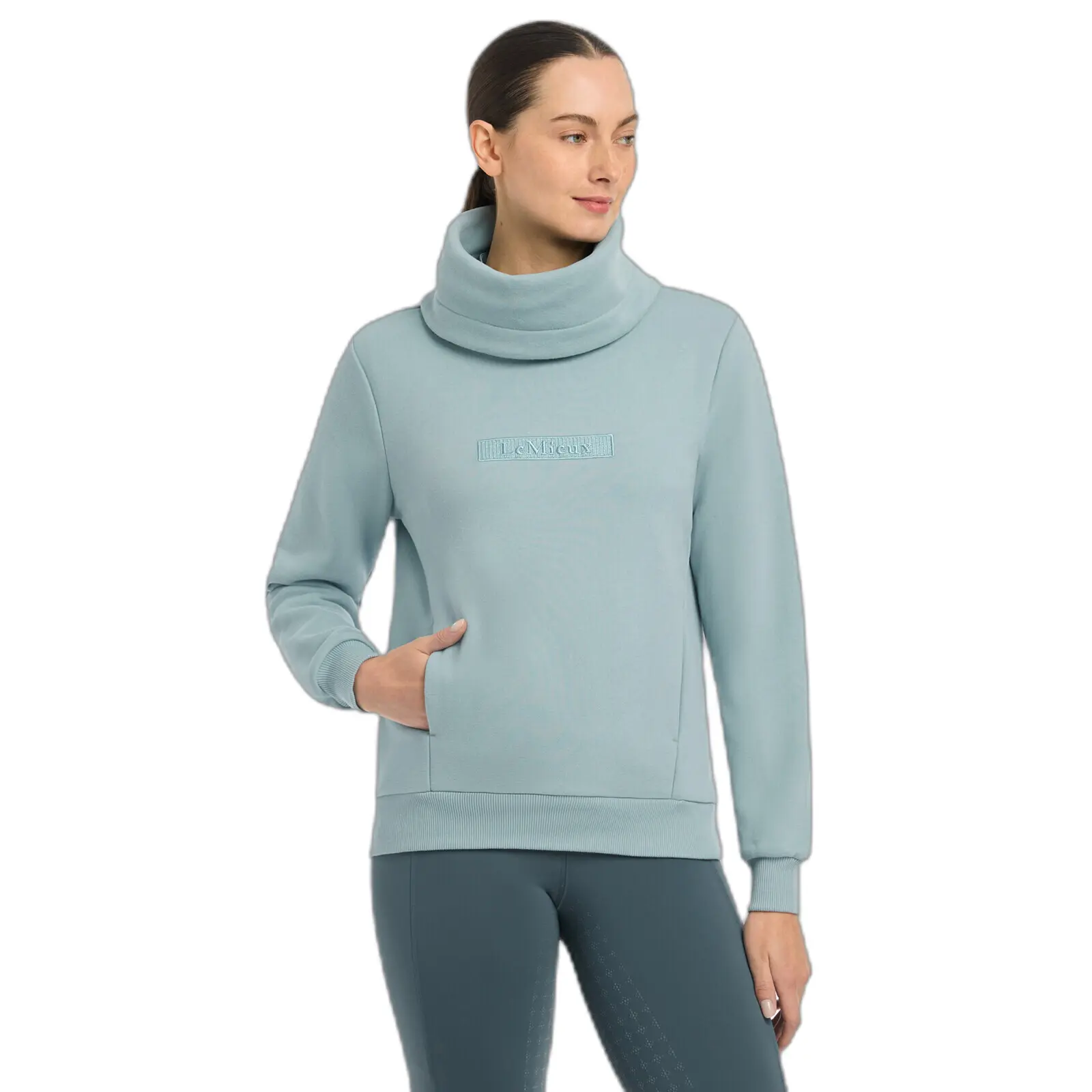 Meilleurs prix pour Sweatshirt col cheminée femme LeMieux Adele