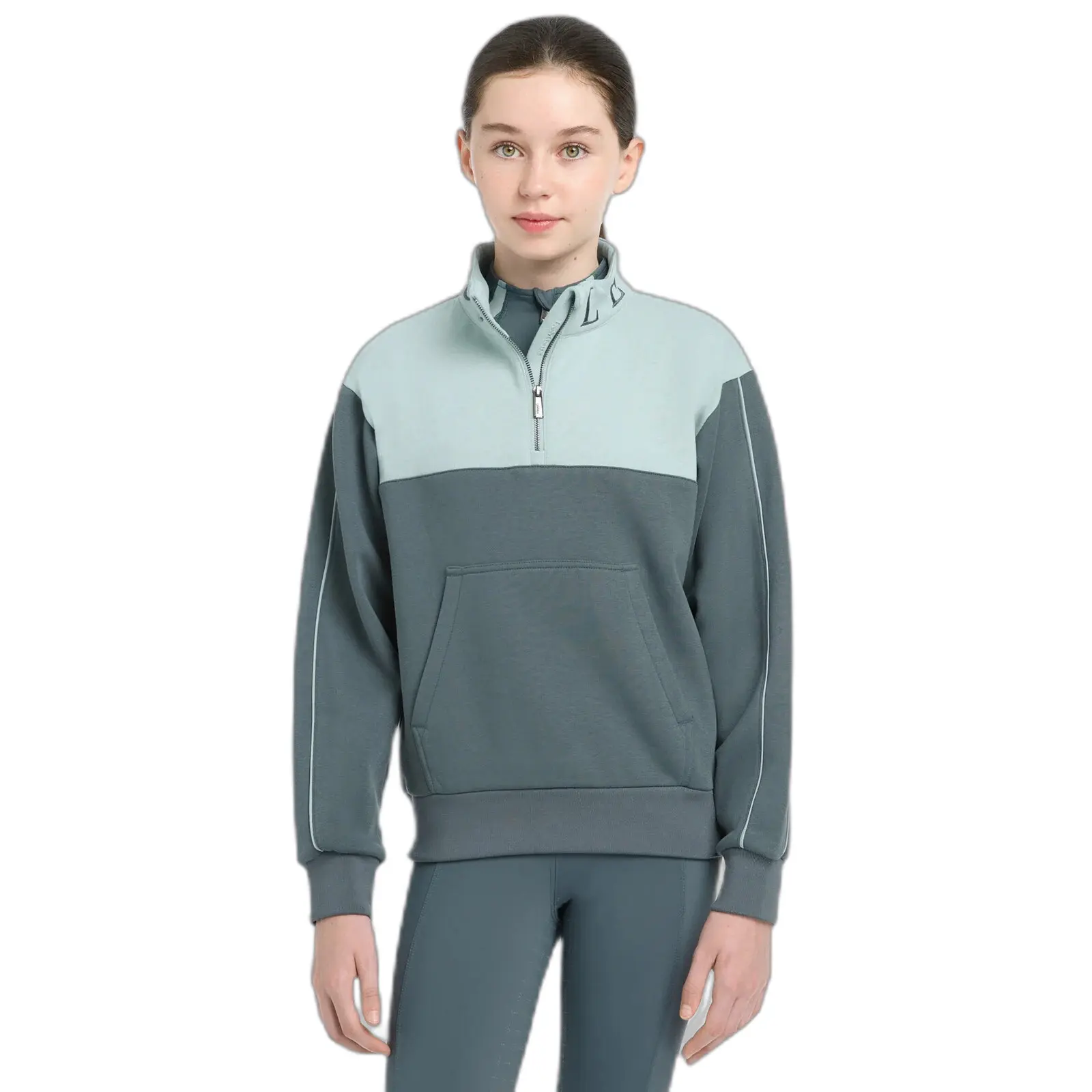 Meilleurs prix pour Sweatshirt zip enfant LeMieux Rider Kate Quarter