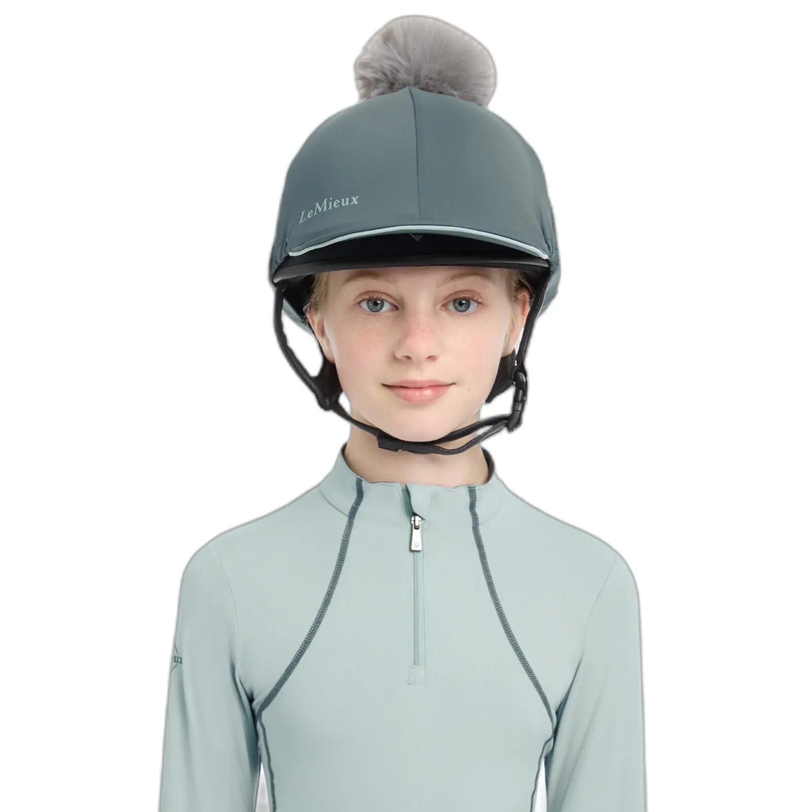 Lemieux Women's Bleu Riding Helmet Cap Pippa