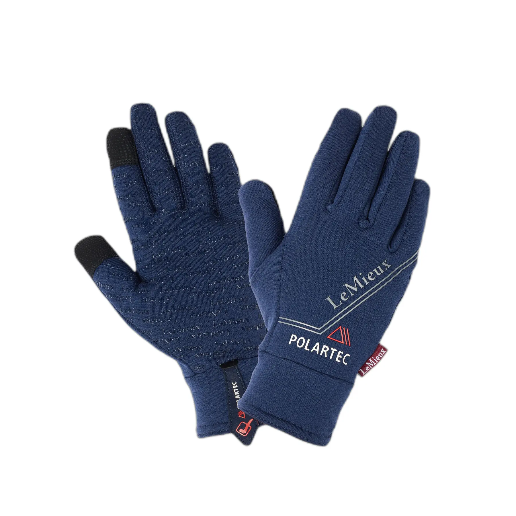 Lemieux Bleu Riding Gloves Polartec