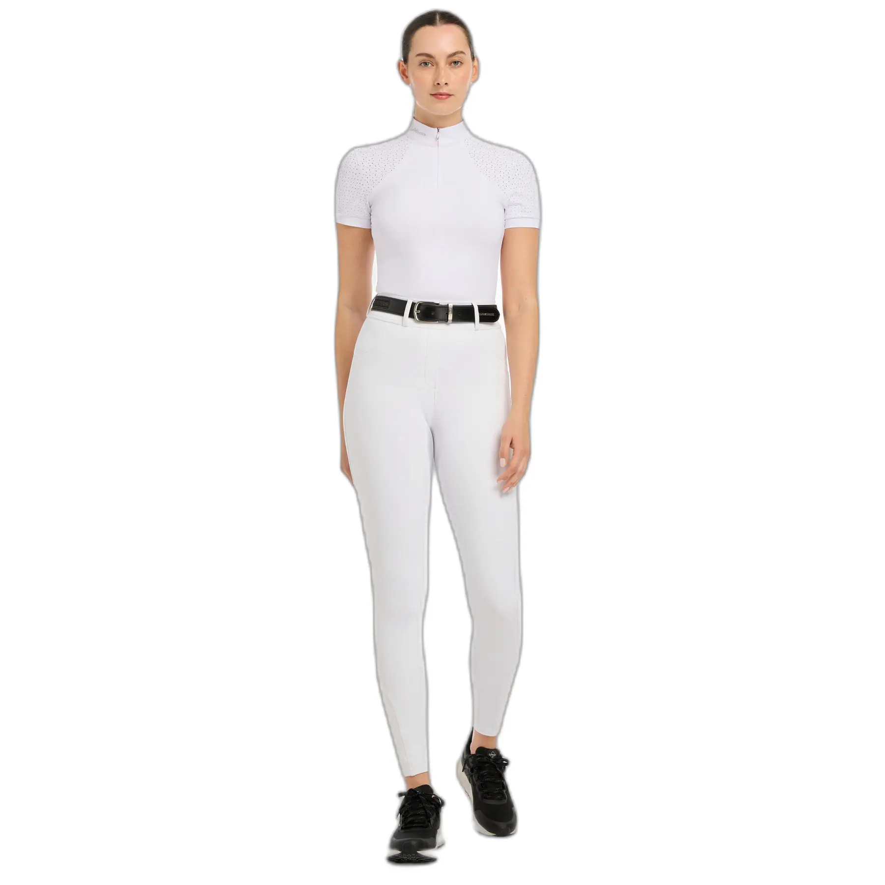 Lemieux Women's Blanc Full Grip Riding Leggings