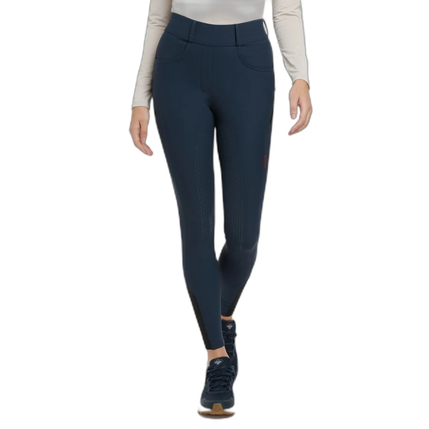 Lemieux Women's Bleu Full Grip Riding Leggings Amy
