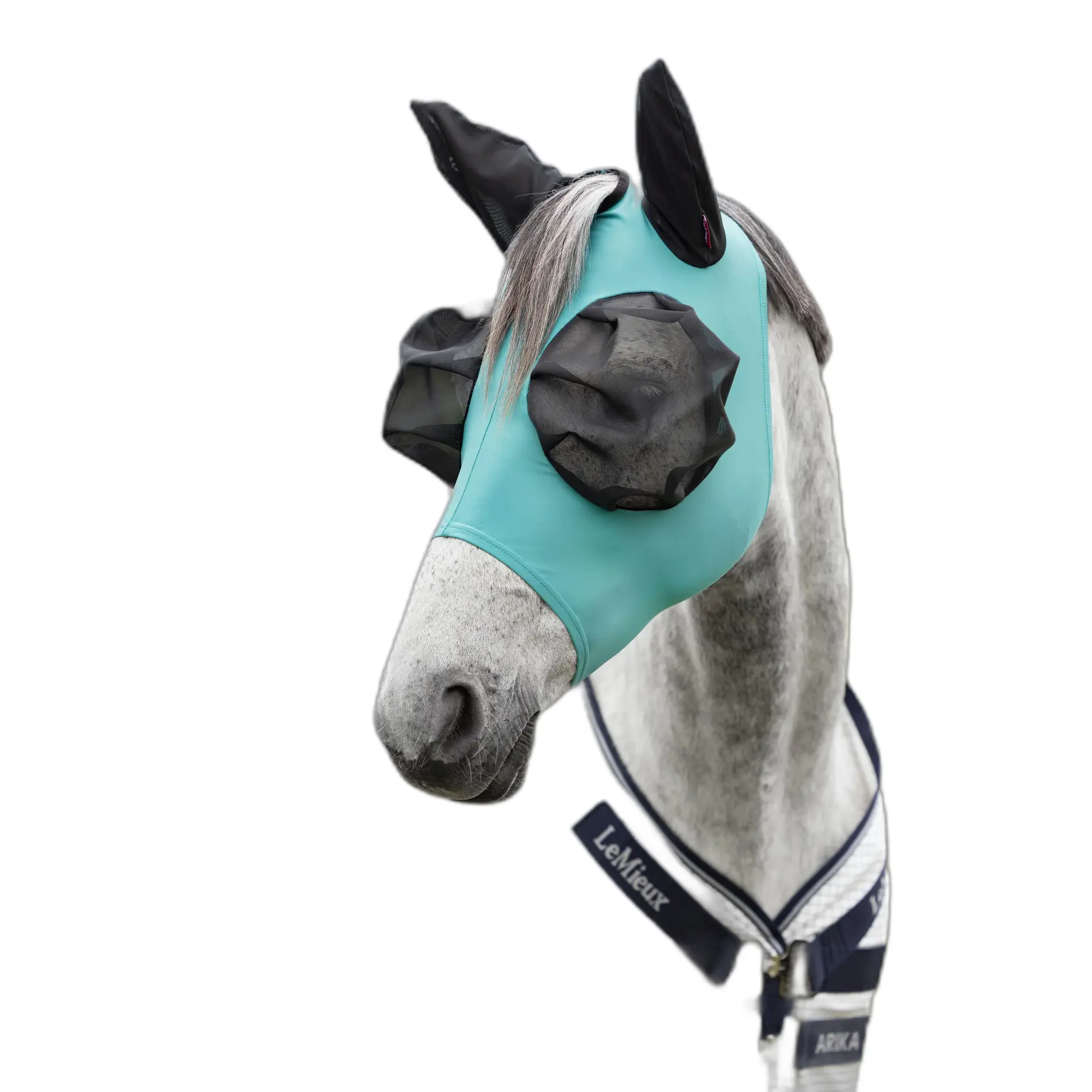 Comparer les prix de Masque anti-mouches pour cheval LeMieux Bug Relief Half
