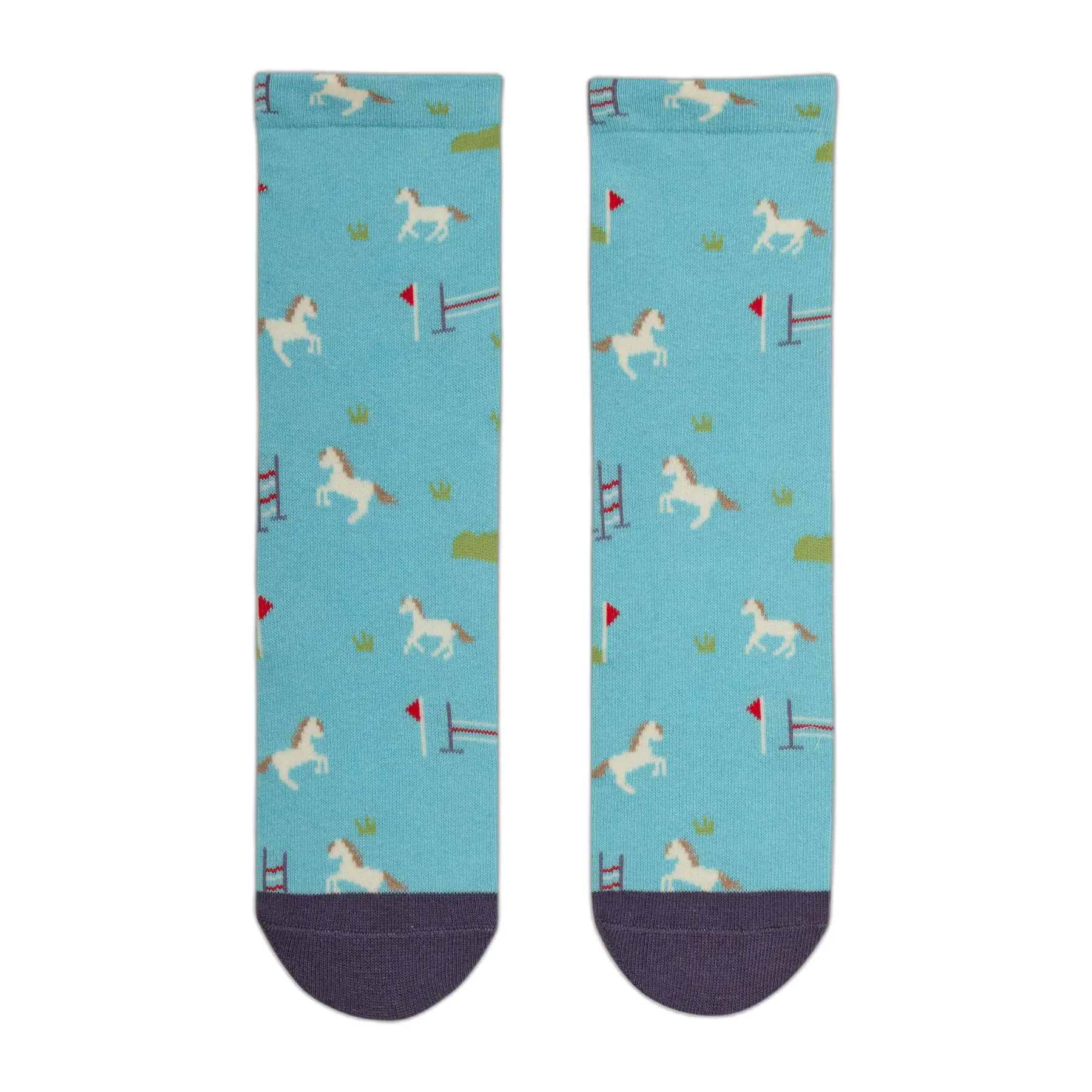 Lemieux Marron Baby Riding Socks Character (X2)