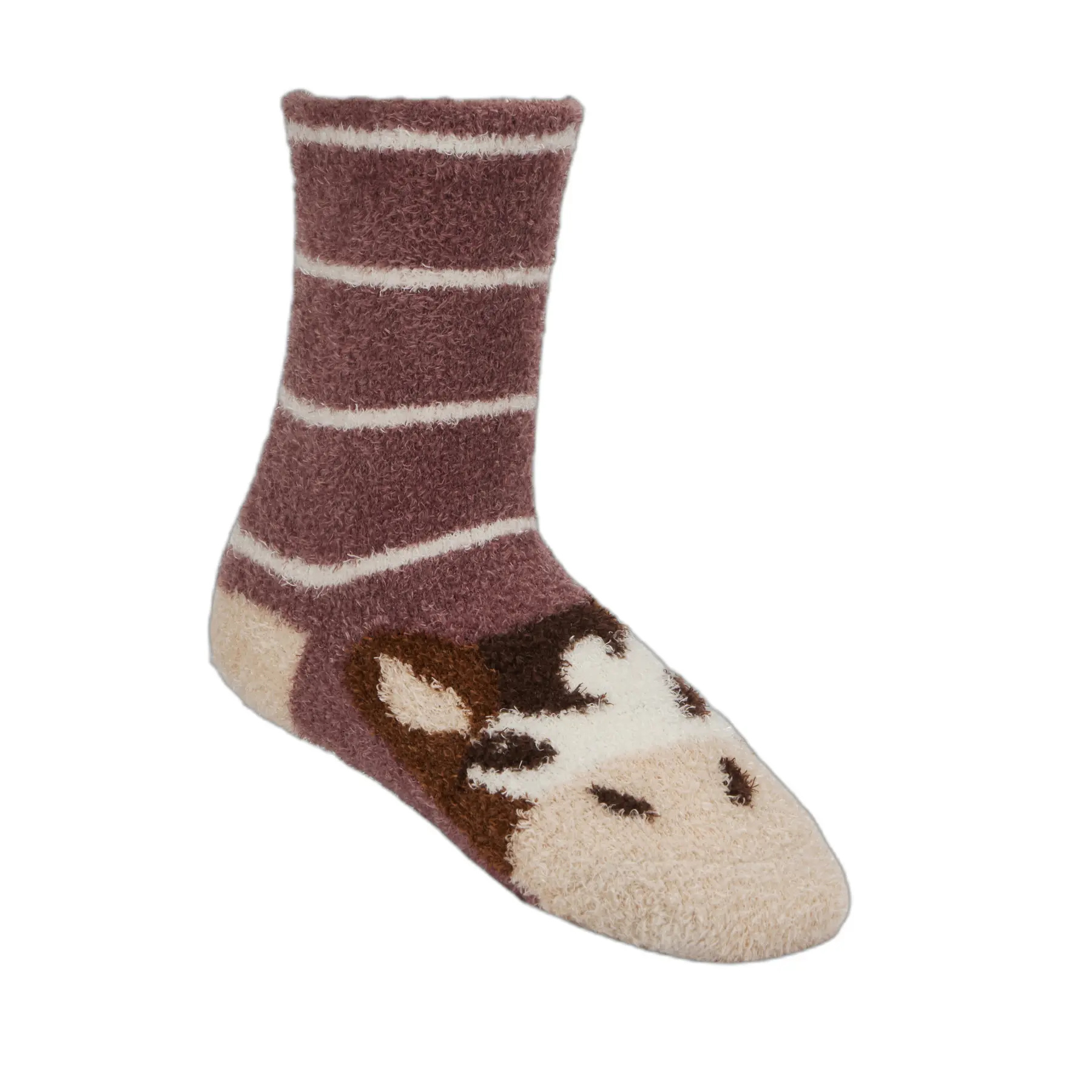 Lemieux Violet Children's Riding Socks Mini Fluffy Character