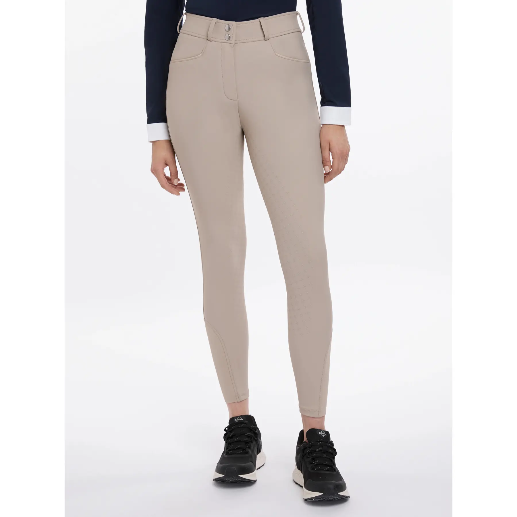 Comparer les prix de Pantalon équitation full grip femme LeMieux Isabelle